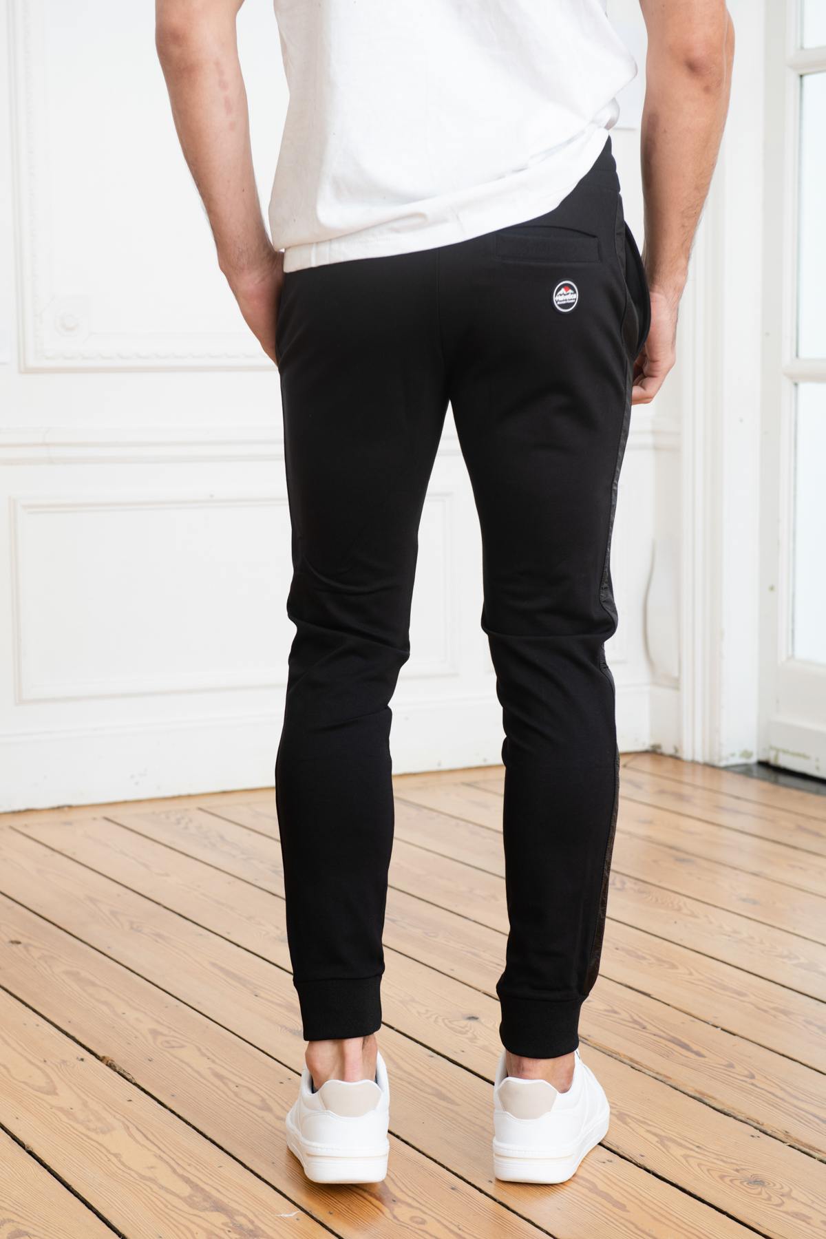 Pantalon Hombre Helvetica Mountain Pioneers FAREL BLACK — vista 3