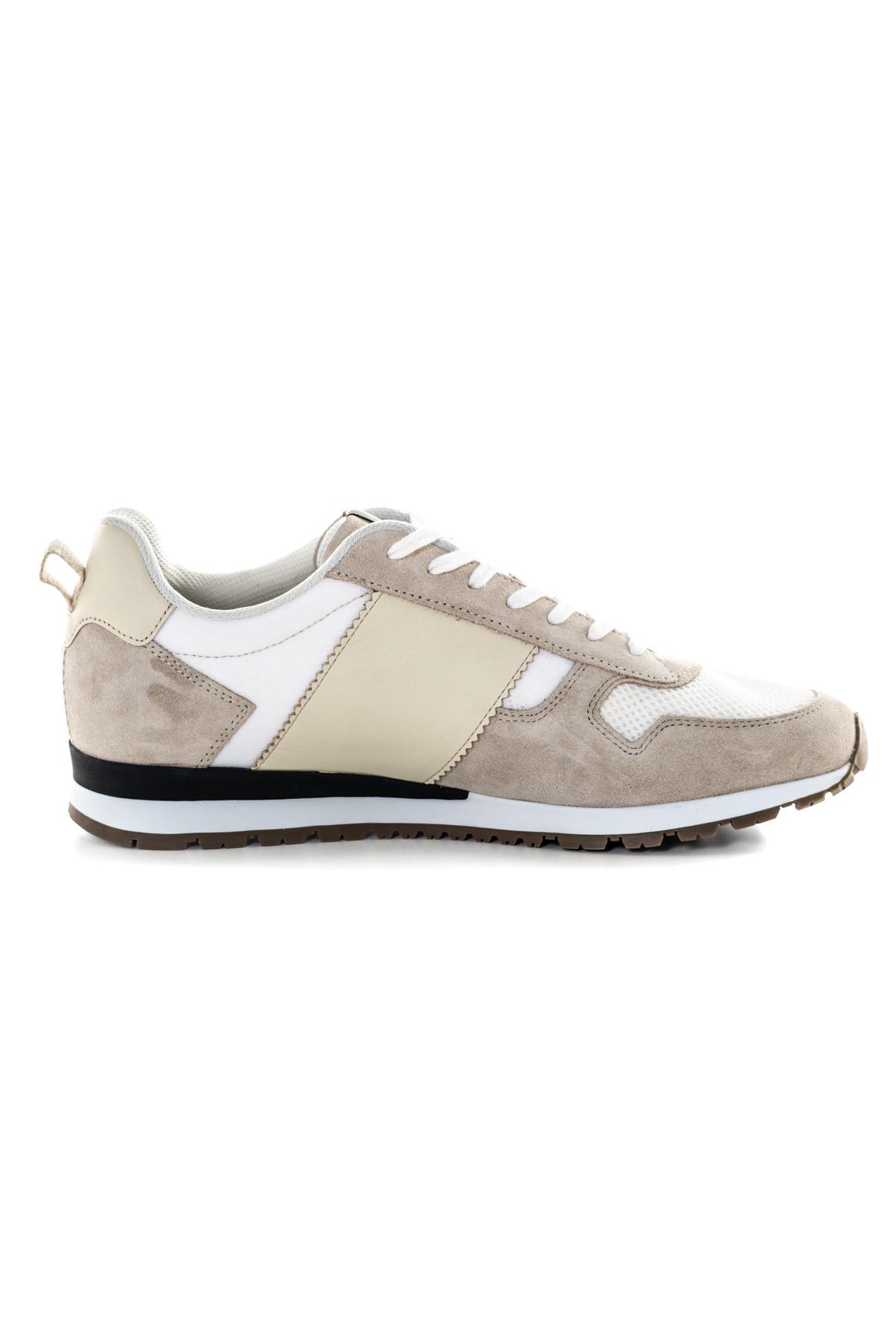 Herren Freizeitschuhe Aeronautica Militare 231SC246CT3106 94401 OFF WHITE PANNA BEIGE — Ansicht 2