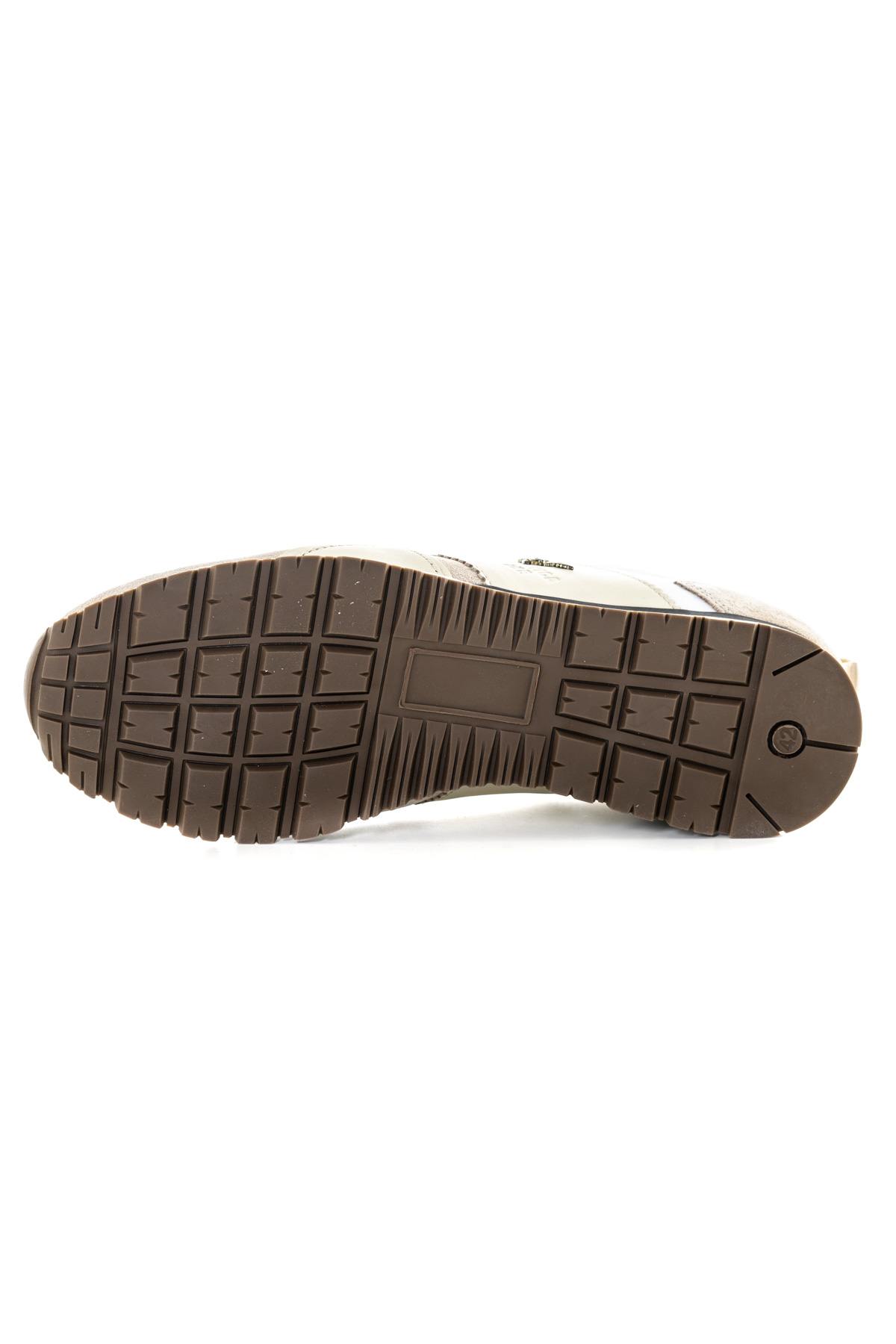 Herren Freizeitschuhe Aeronautica Militare 231SC246CT3106 94401 OFF WHITE PANNA BEIGE — Ansicht 4