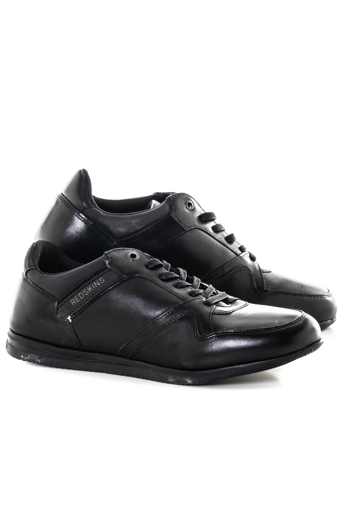 Herren Ledersneakers Redskins AIMABLI NOIR NOIR — Ansicht 1