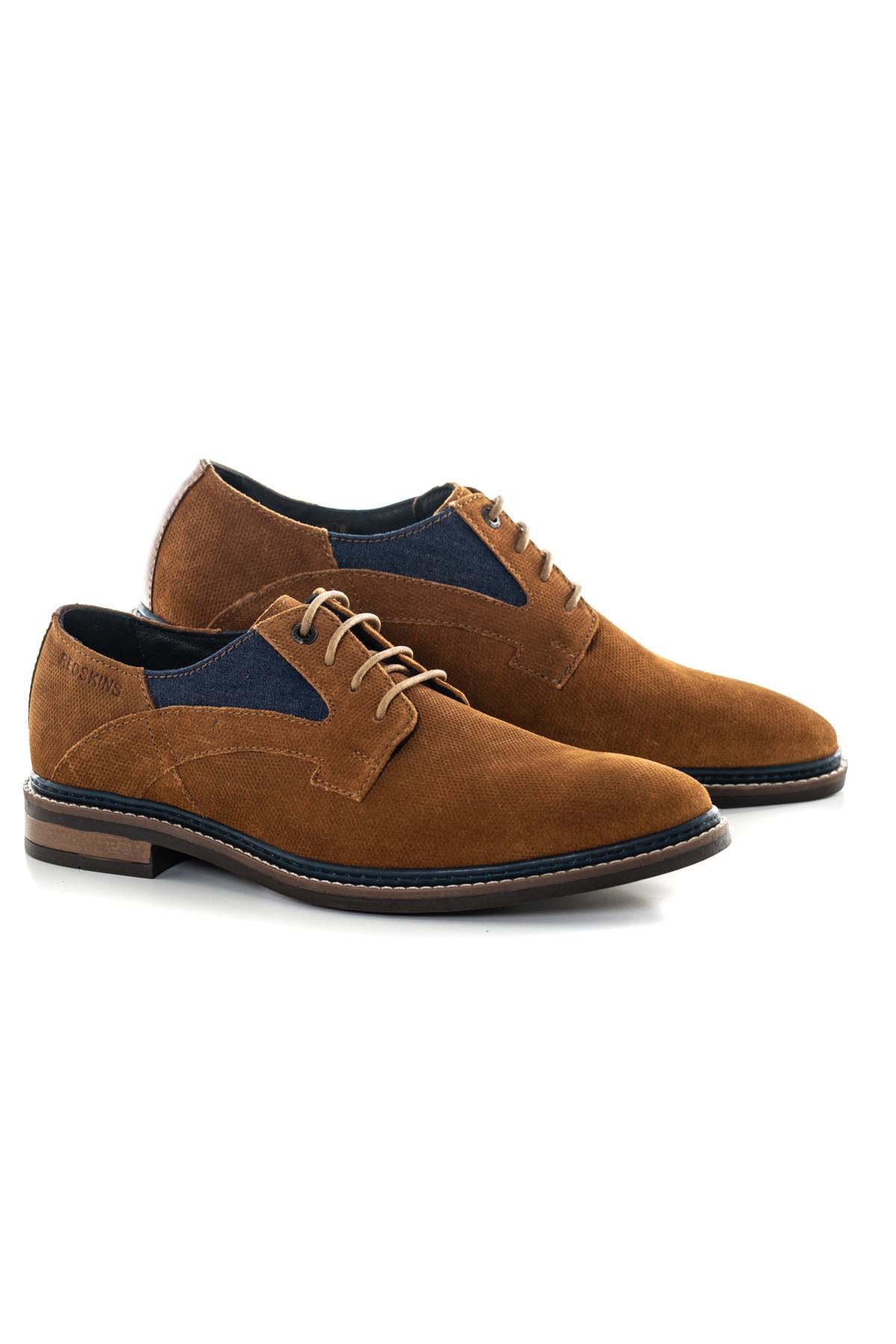 Zapatos Cordones Hombre Redskins SOLIDE COGNAC MARINE — vista 1