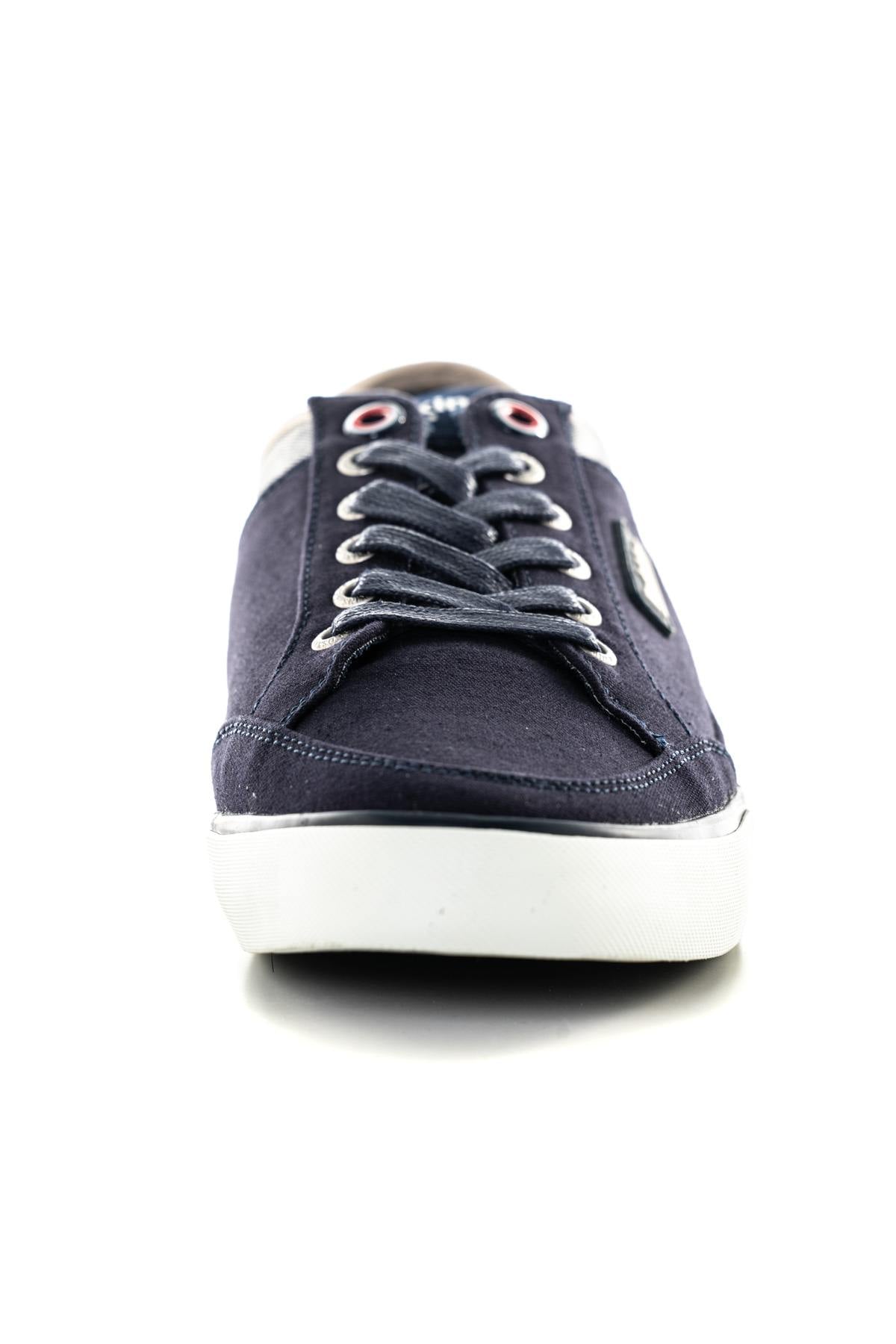 Baskets En Toile Homme Redskins GENIAL MARINE GRIS — vue 5
