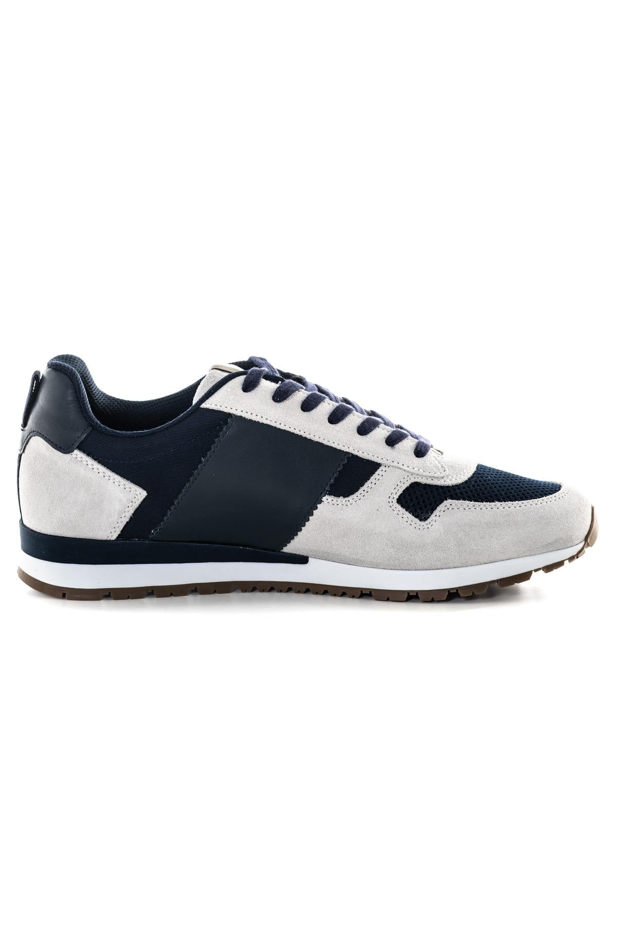 Herren Freizeitschuhe Aeronautica Militare 231SC246CT3106 94402 BLU GRIGIO — Ansicht 2