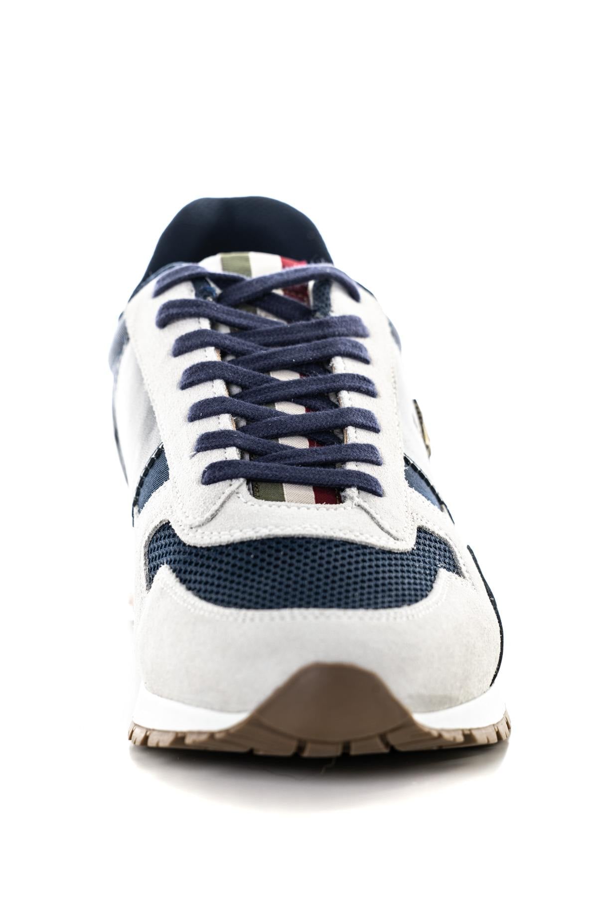 Herren Freizeitschuhe Aeronautica Militare 231SC246CT3106 94402 BLU GRIGIO — Ansicht 5