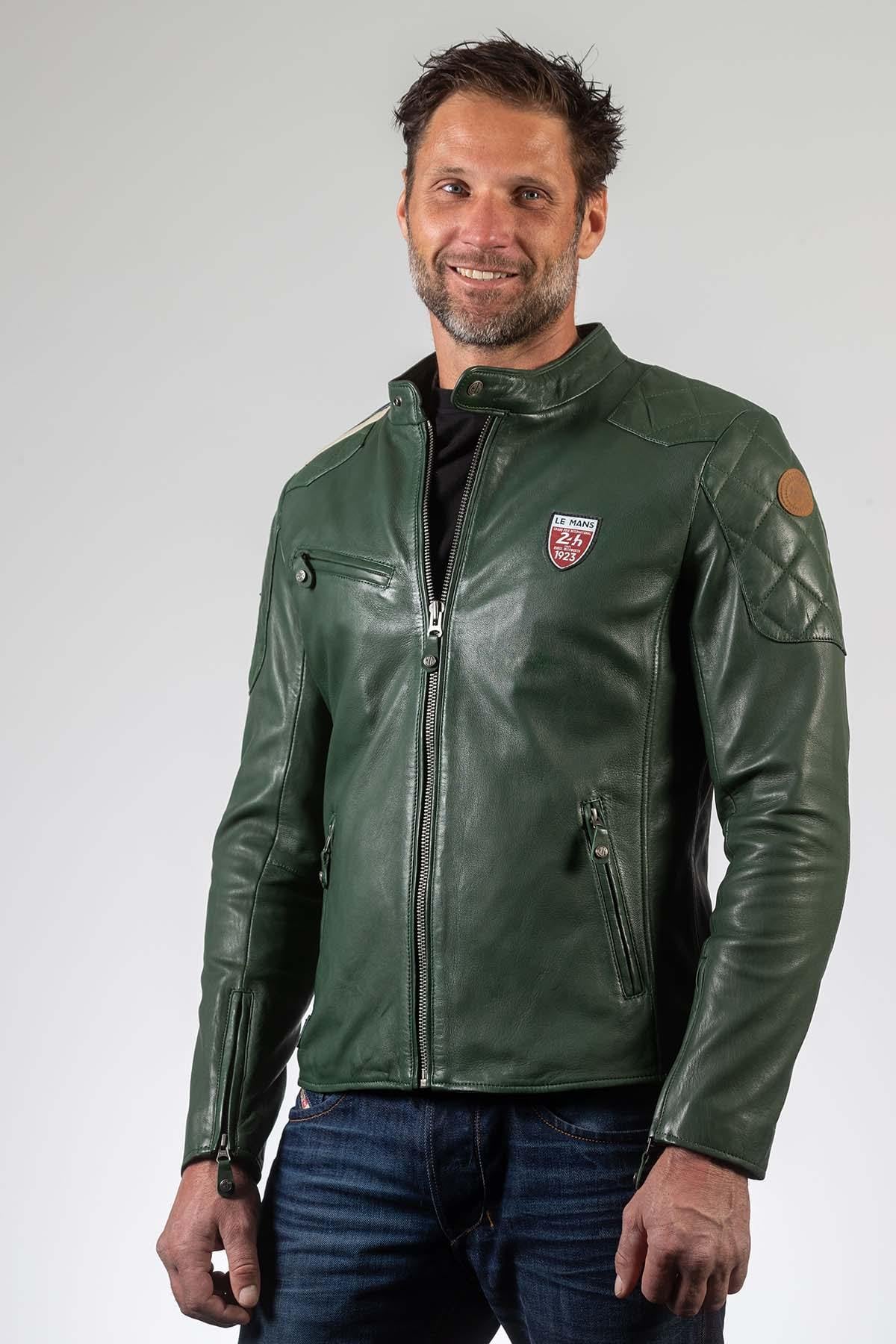 Giacche Uomo 24h Le Mans DUFF SHEEP CROWN GREEN — vista 1
