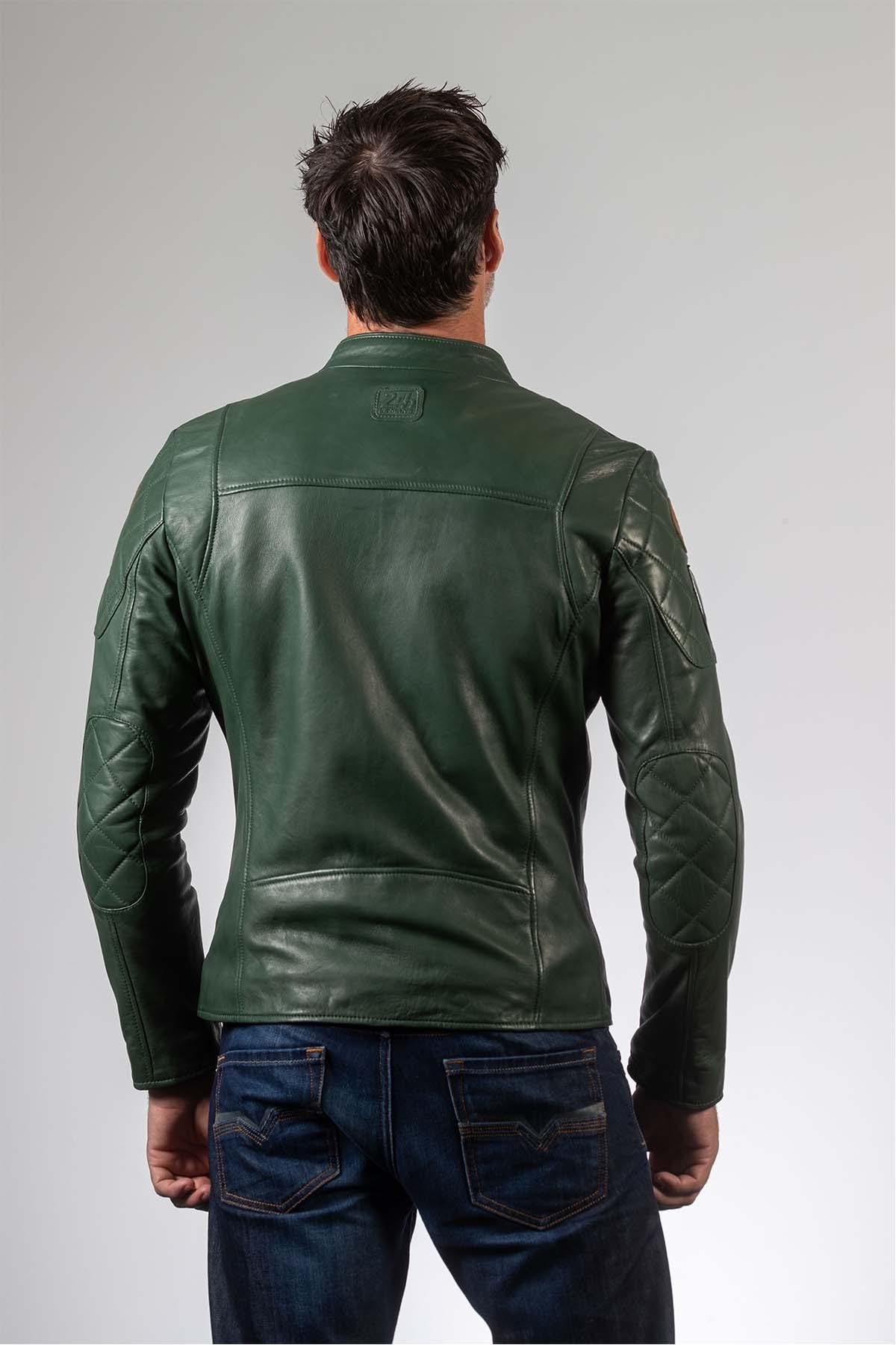 Giacche Uomo 24h Le Mans DUFF SHEEP CROWN GREEN — vista 5