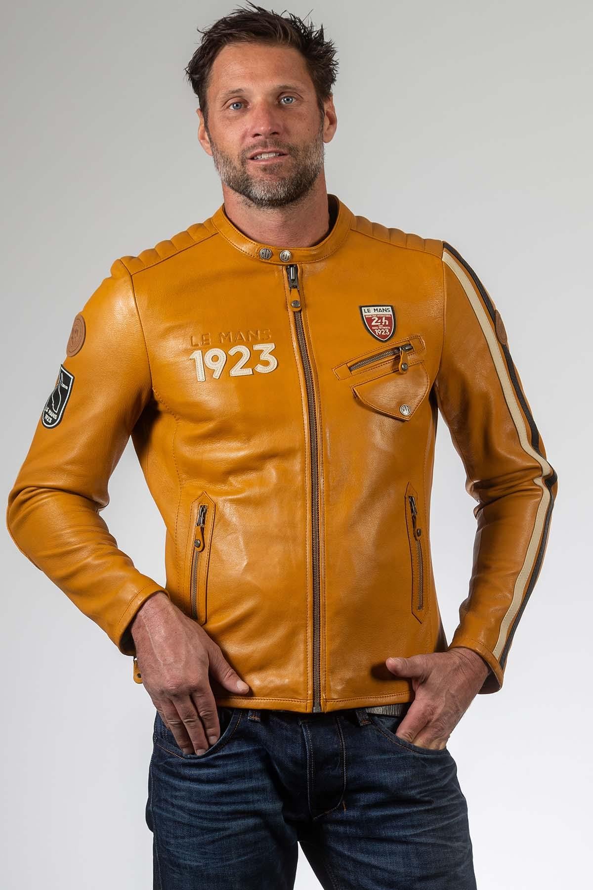 Giacche Uomo 24h Le Mans MARNE SHEEP CROWN YELLOW — vista 4