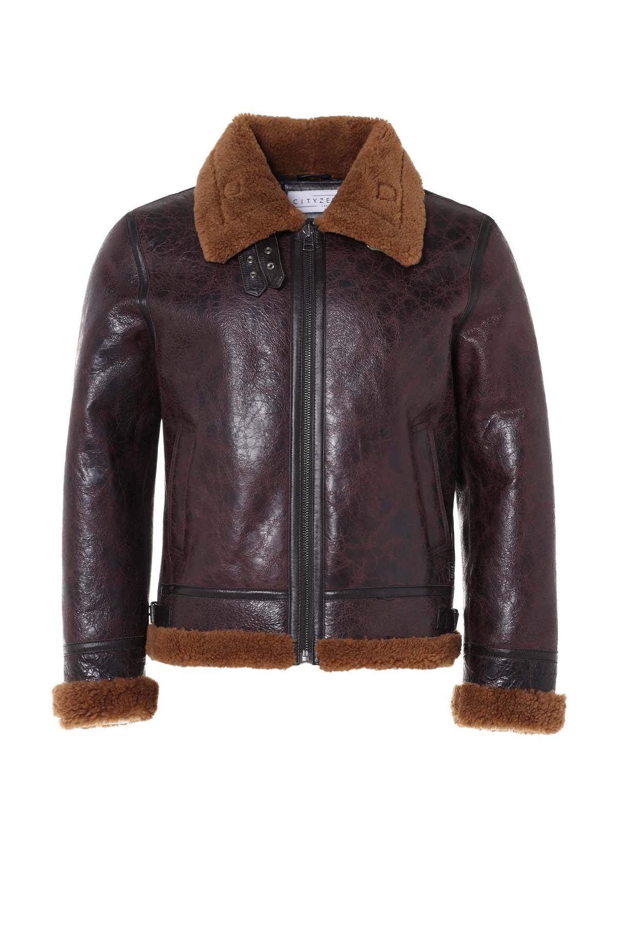 Blouson Homme Cityzen KINGSTON TOBACCO GINGER — vue 7