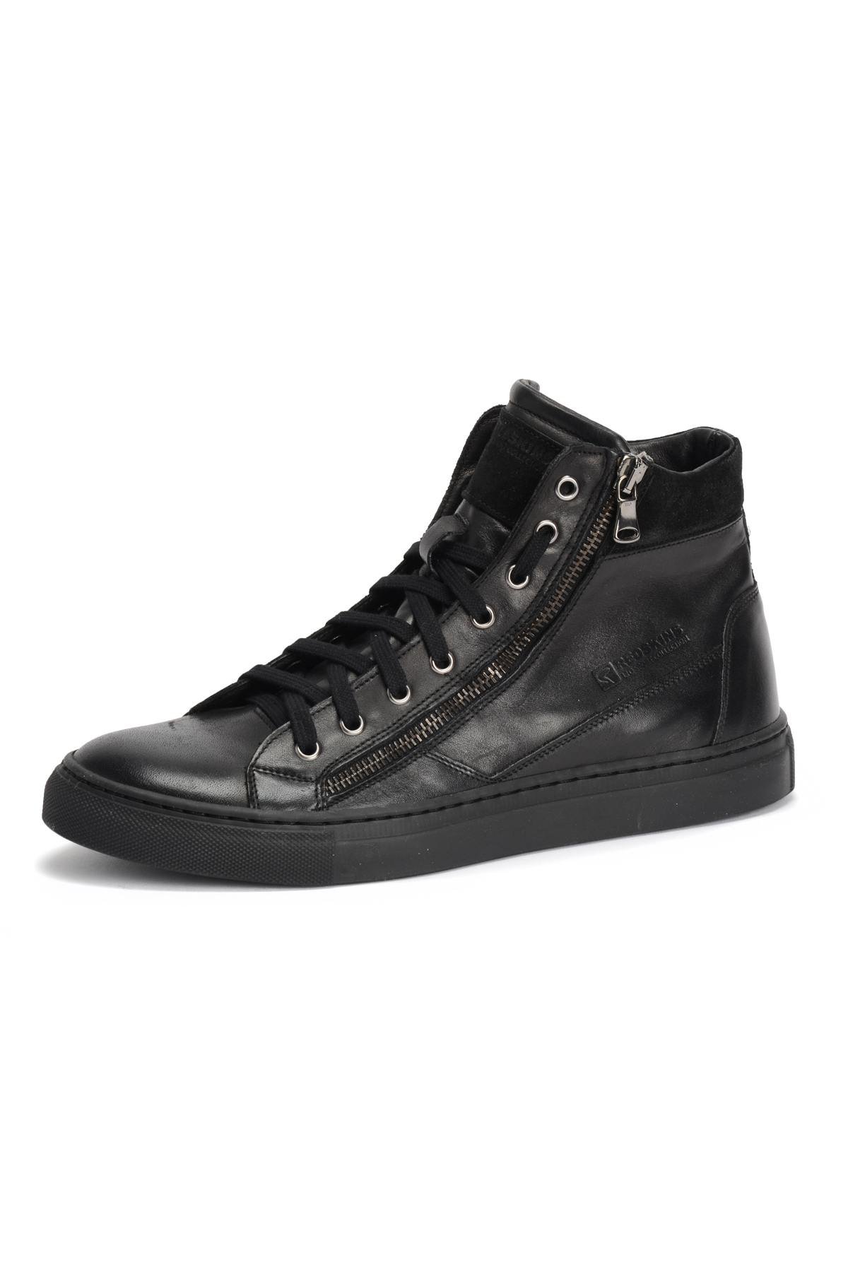 Baskets en cuir homme chaussures redskins NERINO NOIR ...