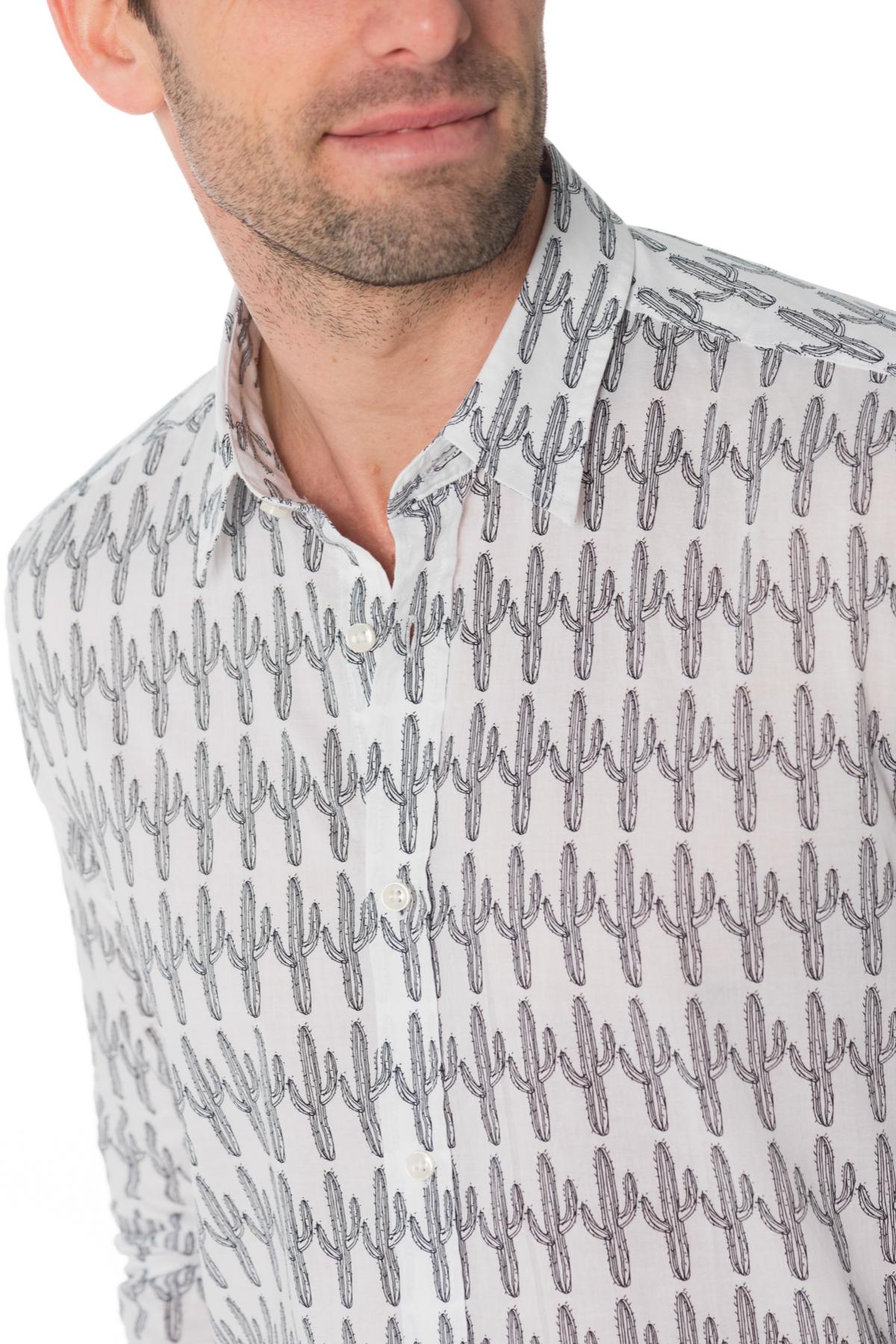 Camicia Uomo Antony Morato MMSL00425 1000 — vista 4