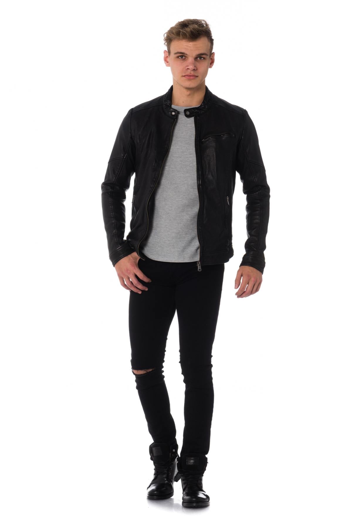 Herren Jacke Cityzen ARMSTRONG BLACK ZZ — Ansicht 2