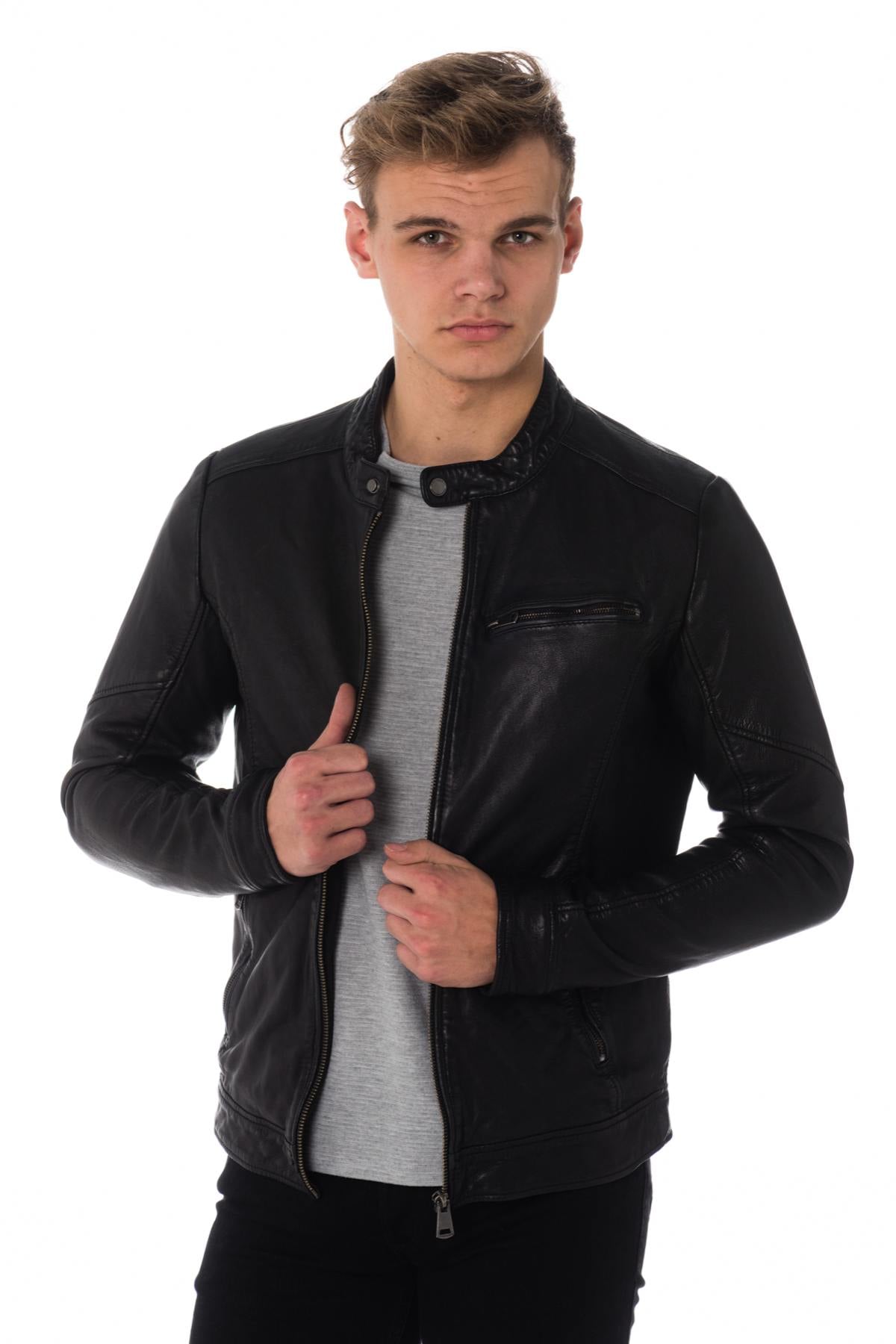 Herren Jacke Cityzen ARMSTRONG BLACK ZZ — Ansicht 1