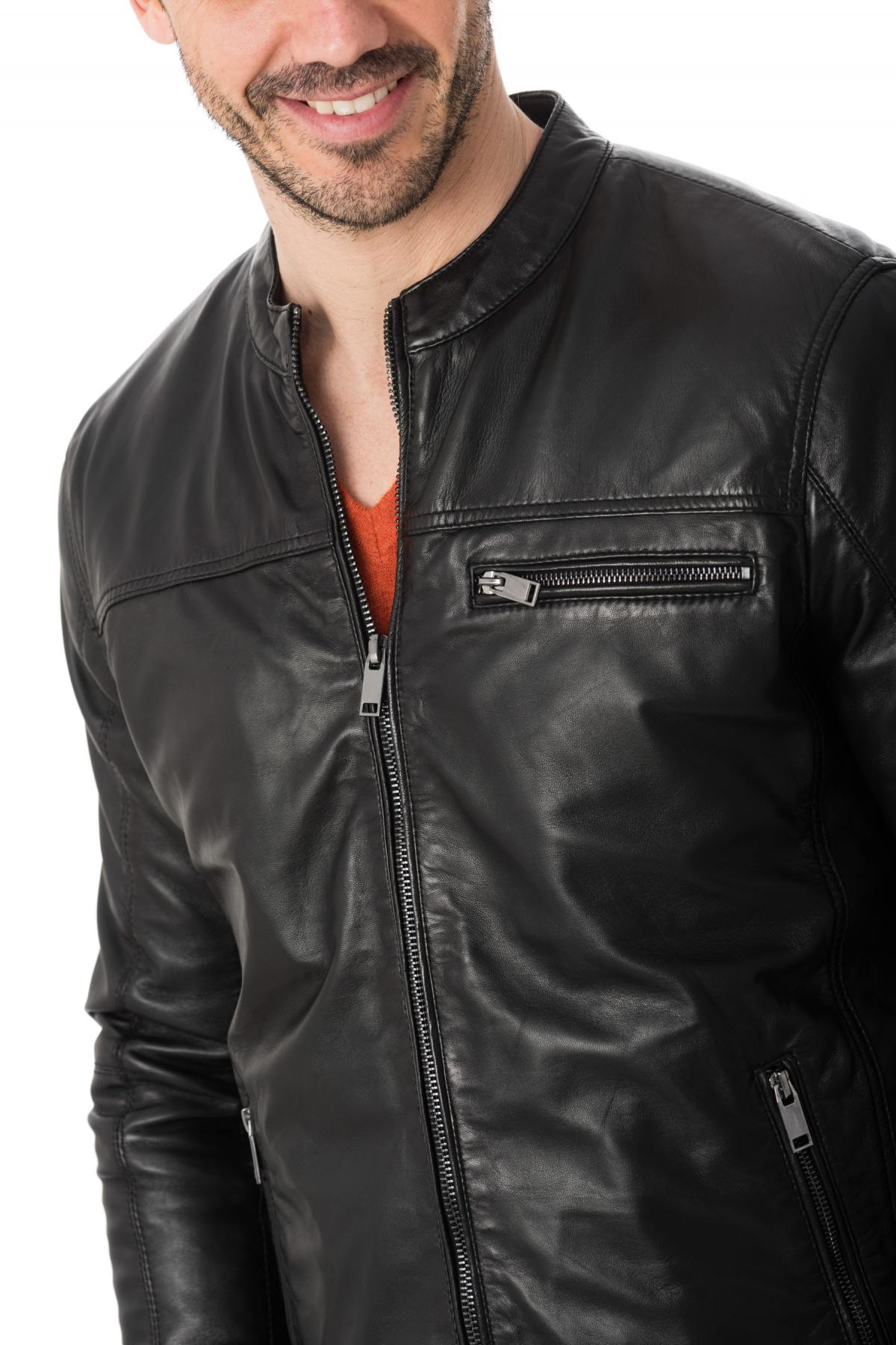 Herren Jacke Cityzen SAN DIEGO BLACK — Ansicht 7
