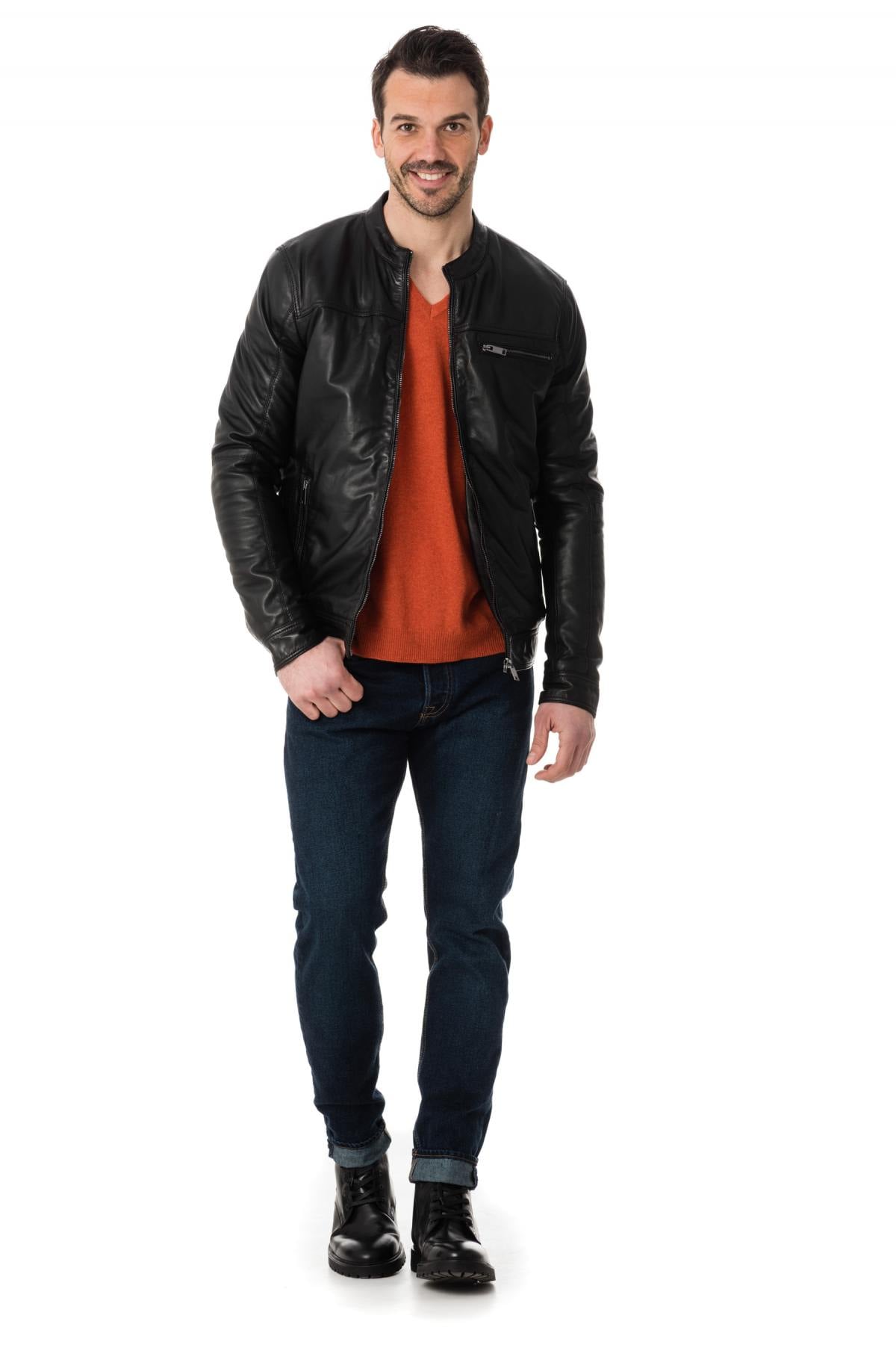 Herren Jacke Cityzen SAN DIEGO BLACK — Ansicht 2