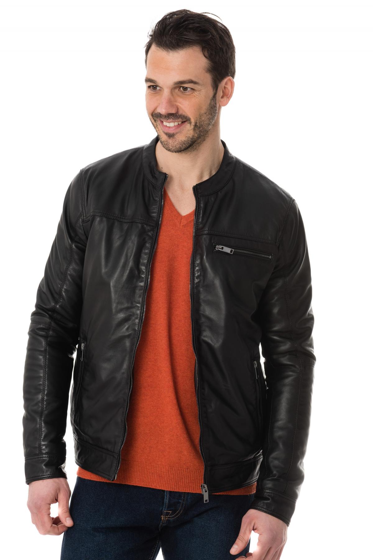 Herren Jacke Cityzen SAN DIEGO BLACK — Ansicht 3