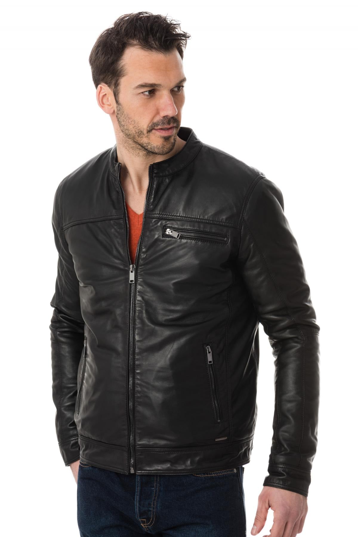 Herren Jacke Cityzen SAN DIEGO BLACK — Ansicht 1