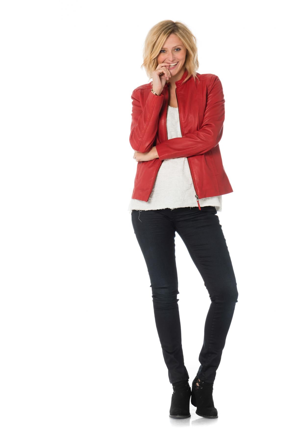 Chaqueta Mujeres Cityzen GEORGIA RED — vista 2