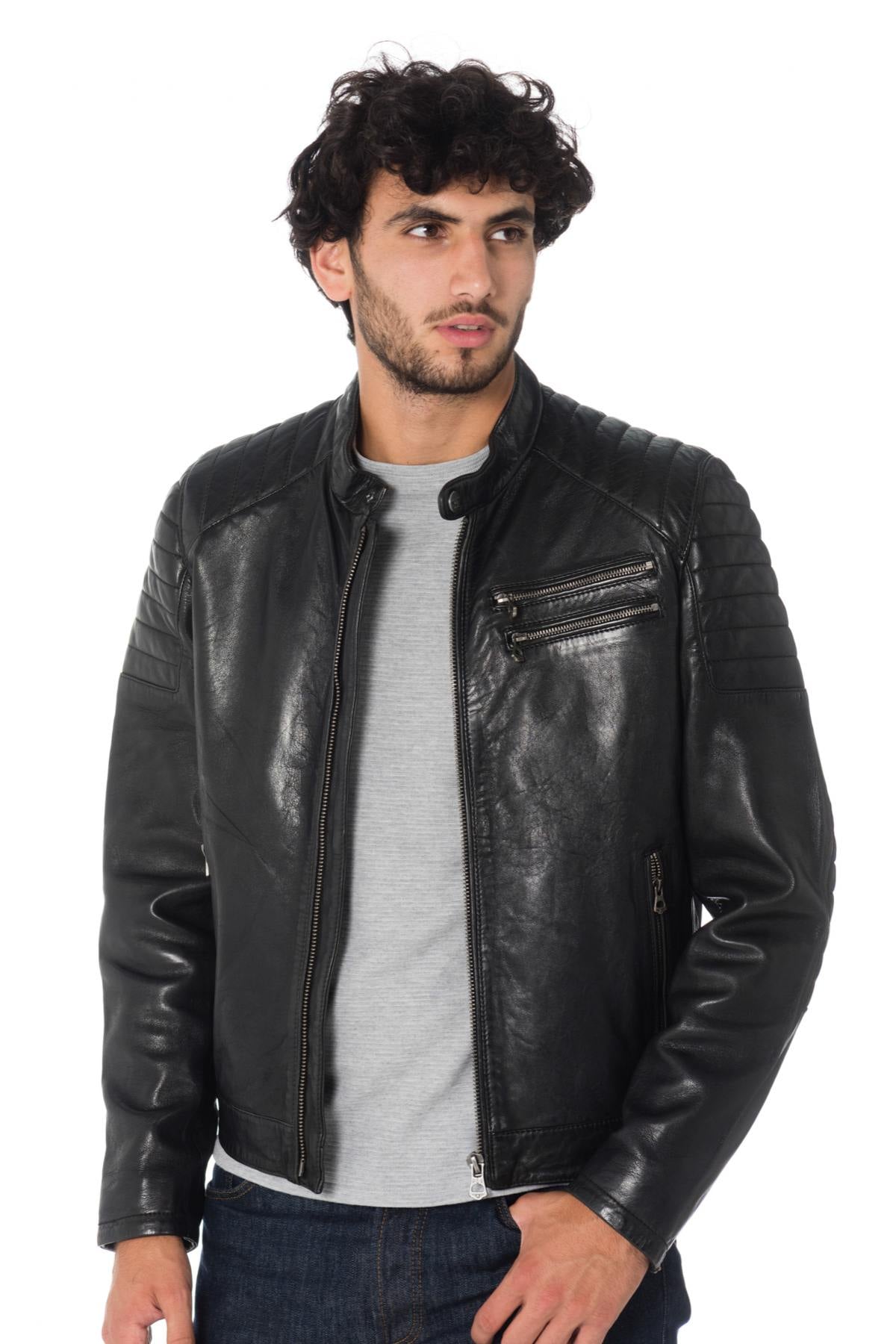 Chaqueta Hombre Daytona STARGET LAMB PAOLO BLACK — vista 1
