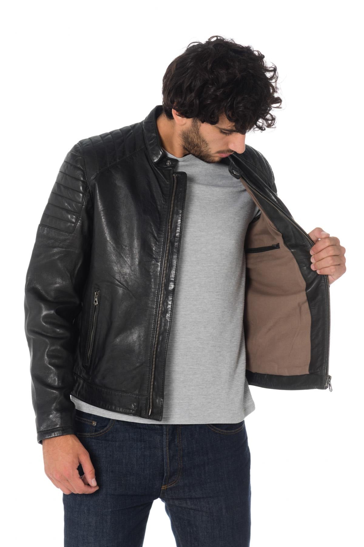 Chaqueta Hombre Daytona STARGET LAMB PAOLO BLACK — vista 4