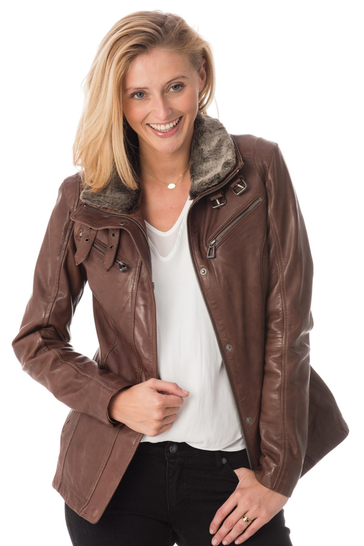 Giacche Donna Rose Garden GEMMA SHEEP AOSTA BISON — vista 1