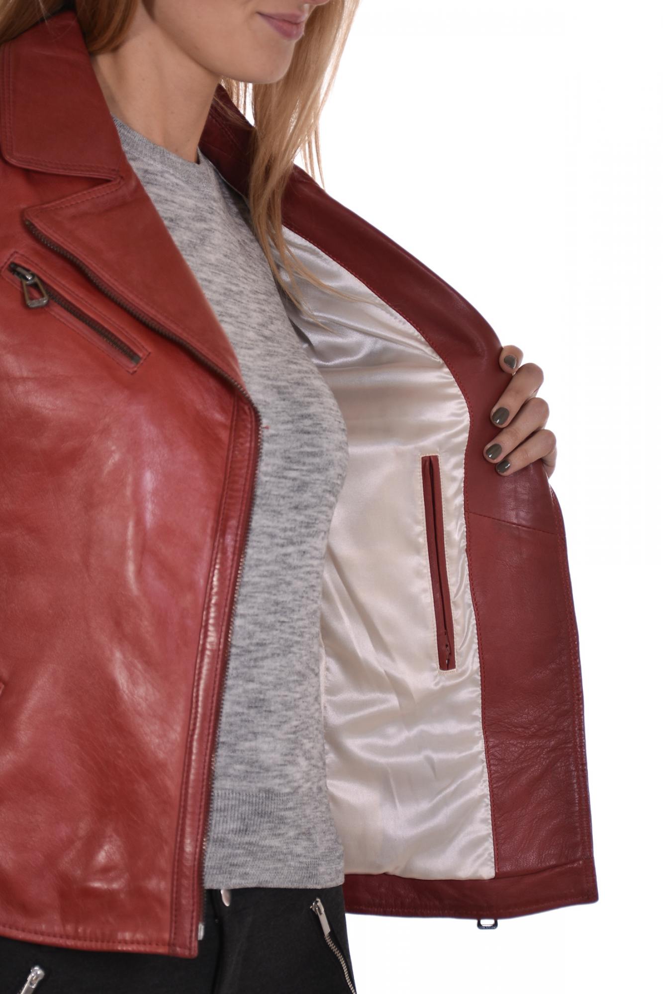 Damen Jacke Rose Garden MISSOURI LAMB RUBY DARK RED — Ansicht 6