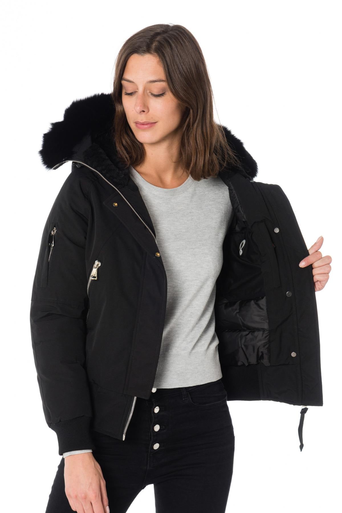 Chaqueta Mujeres Helvetica Mountain Pioneers JURA WOMEN DARK EDITION BLACK — vista 6