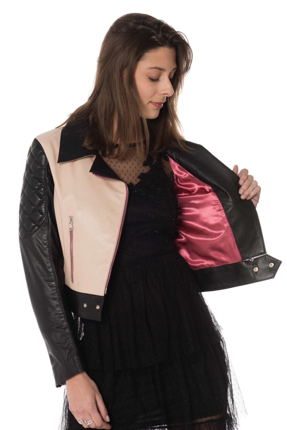Damen Jacke Jn Llovet CARACAS TAUPE/BLACK — Ansicht 6