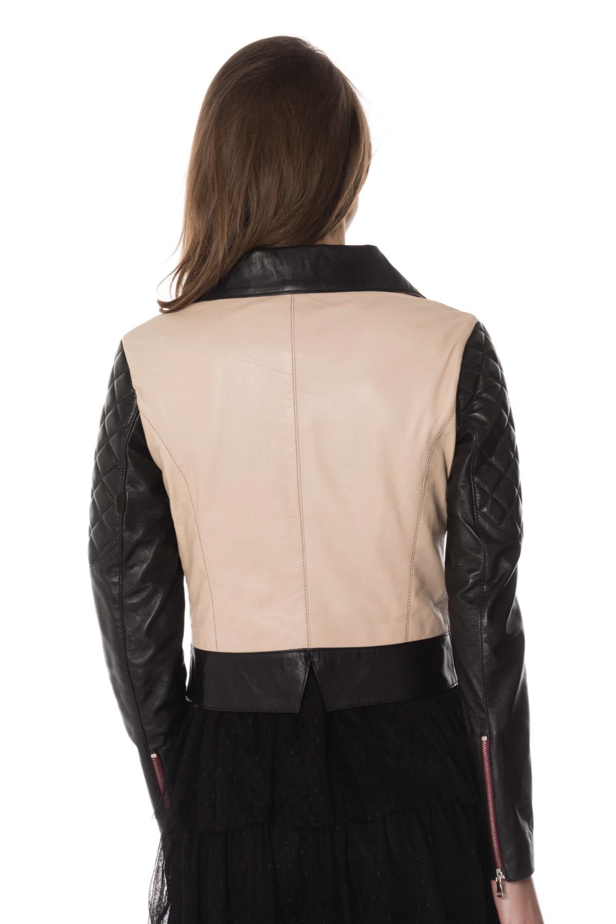 Damen Jacke Jn Llovet CARACAS TAUPE/BLACK — Ansicht 7