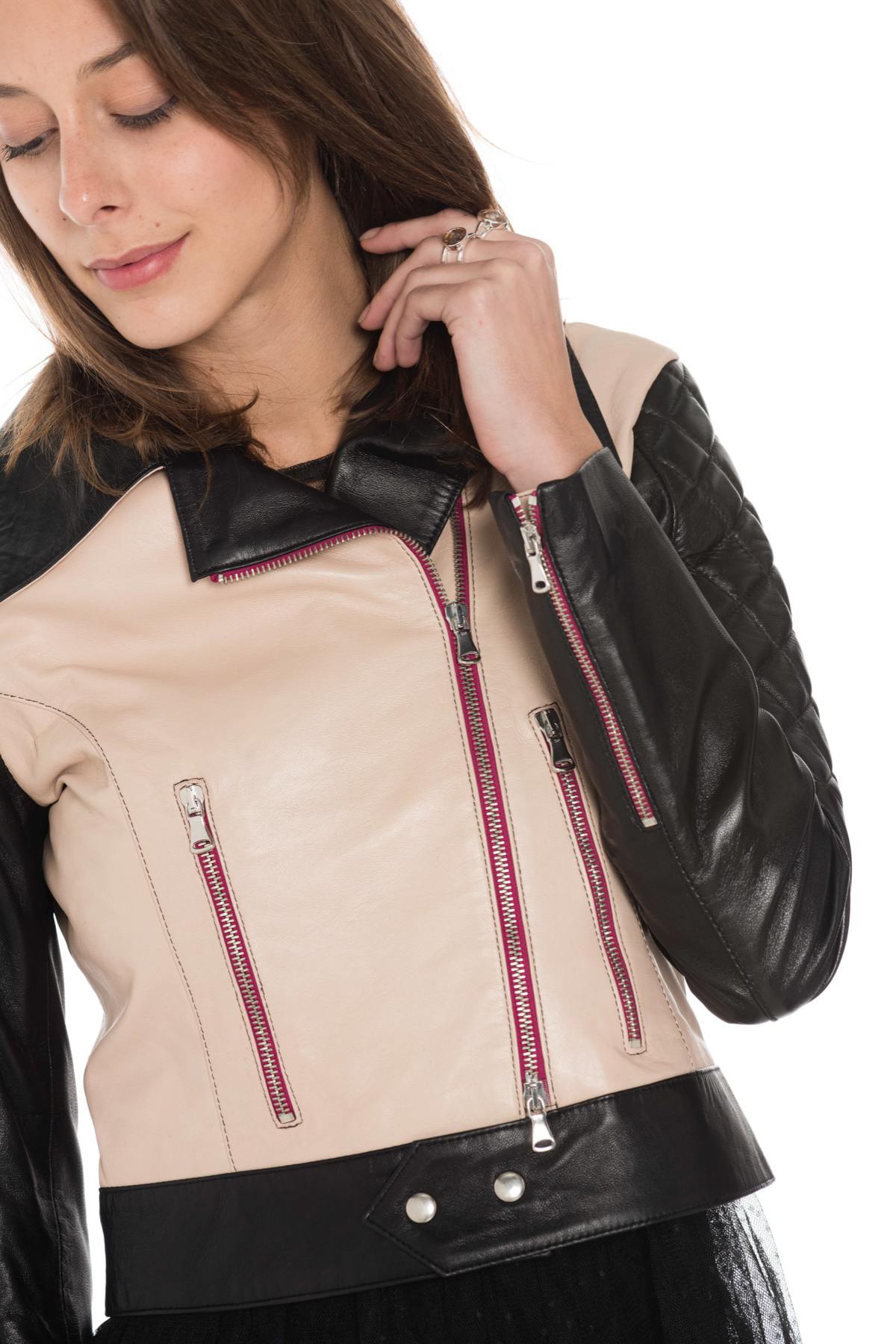 Damen Jacke Jn Llovet CARACAS TAUPE/BLACK — Ansicht 8