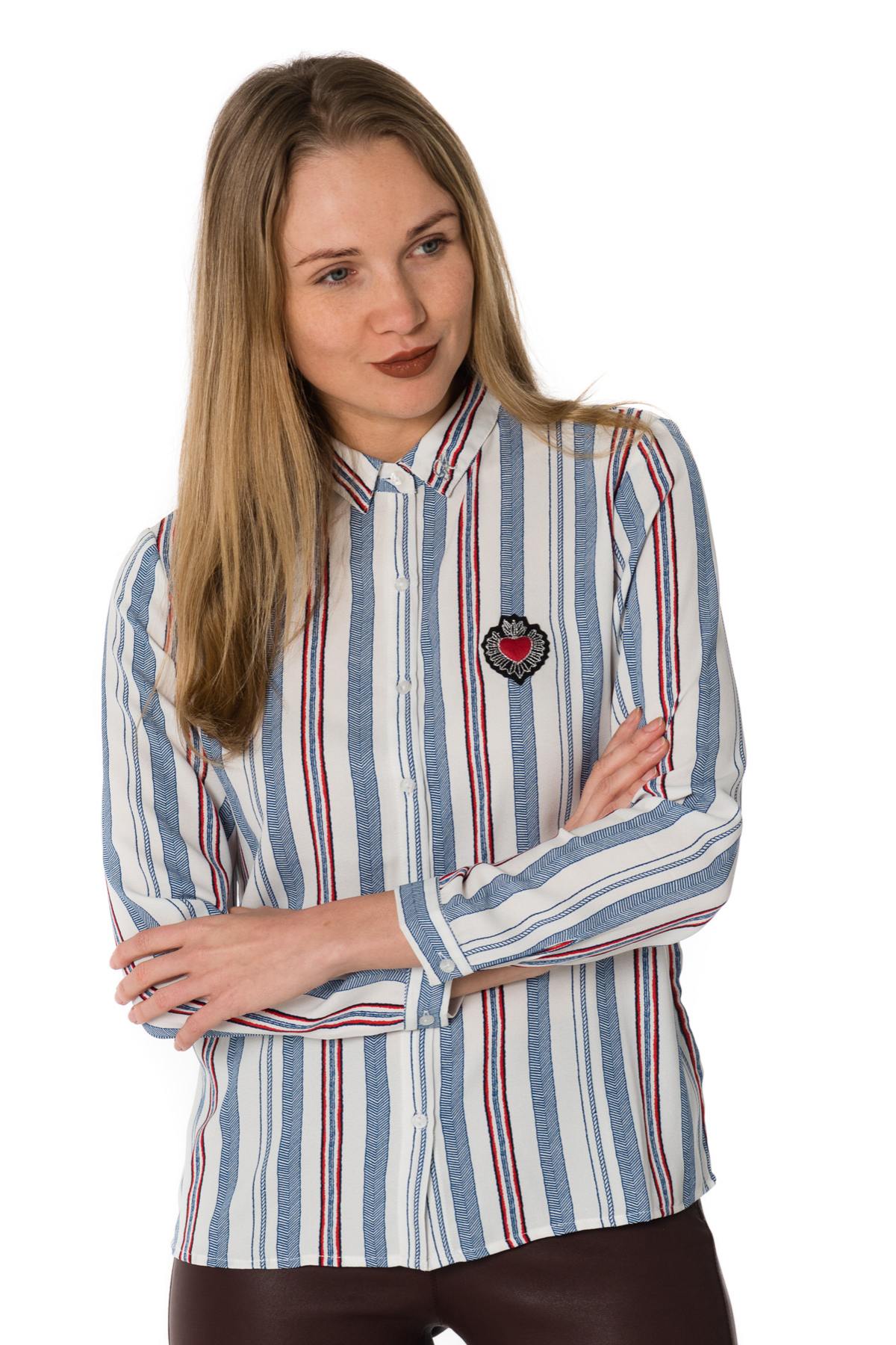 Camicia Donna Kaporal BRUNE OFF WHITE — vista 6