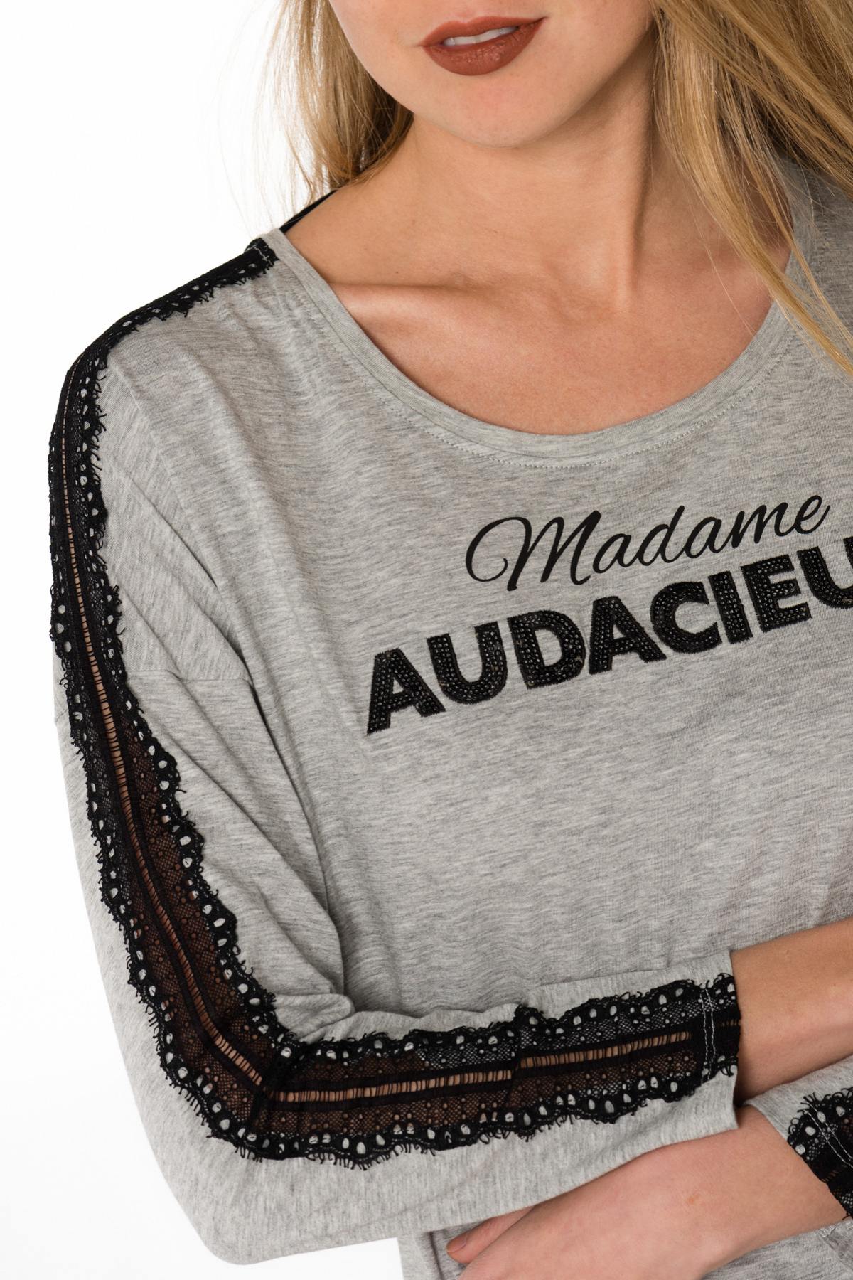 Jersey/sudadera Mujeres Kaporal BURO MEDIUM GREY MEL — vista 5