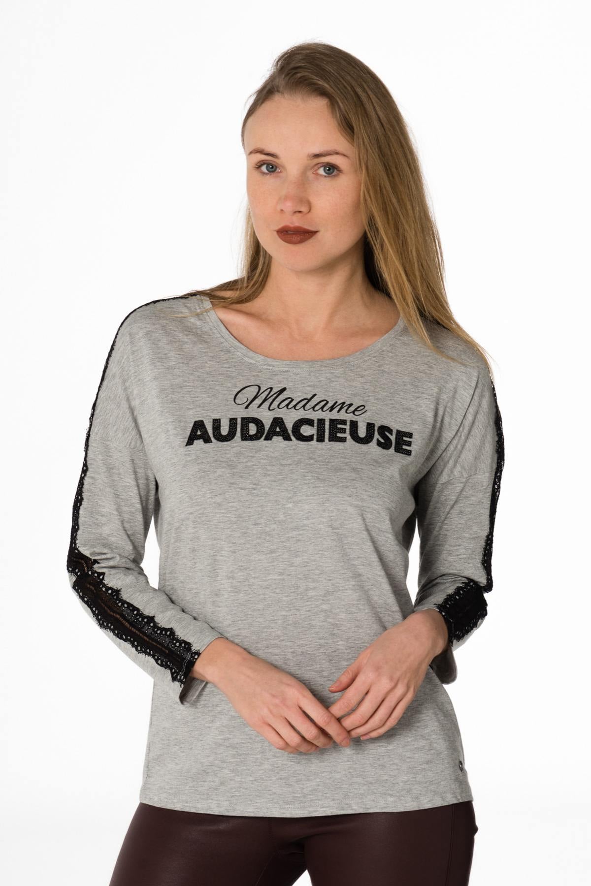 Jersey/sudadera Mujeres Kaporal BURO MEDIUM GREY MEL — vista 1