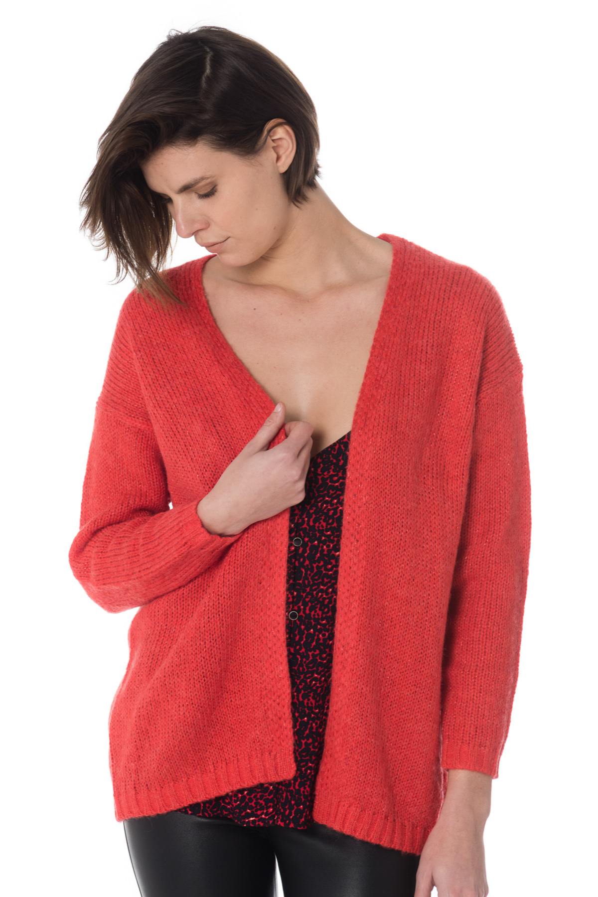 Damen Weste La Petite étoile SUZIE ROUGE VERMILLON — Ansicht 4