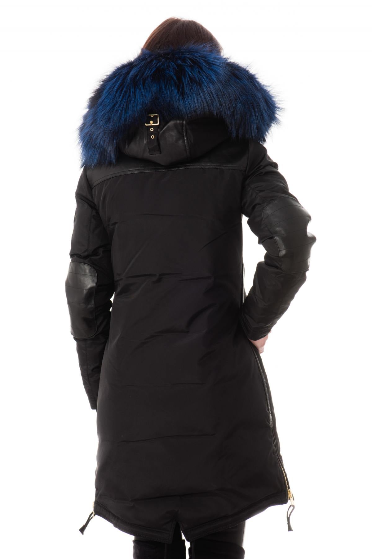 Giacche Donna Nicole Benisti BRERA BLACK BLUE ZZ — vista 5