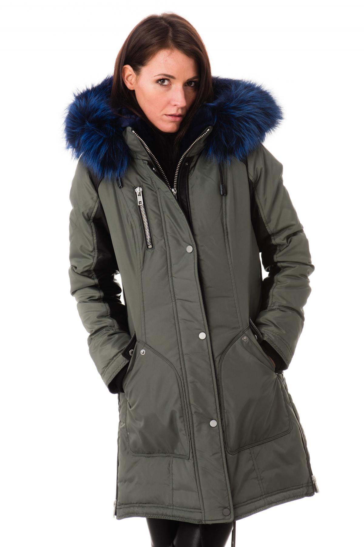 Chaqueta Mujeres Nicole Benisti CHELSEA MILITARY BLUE ZZ50 — vista 1