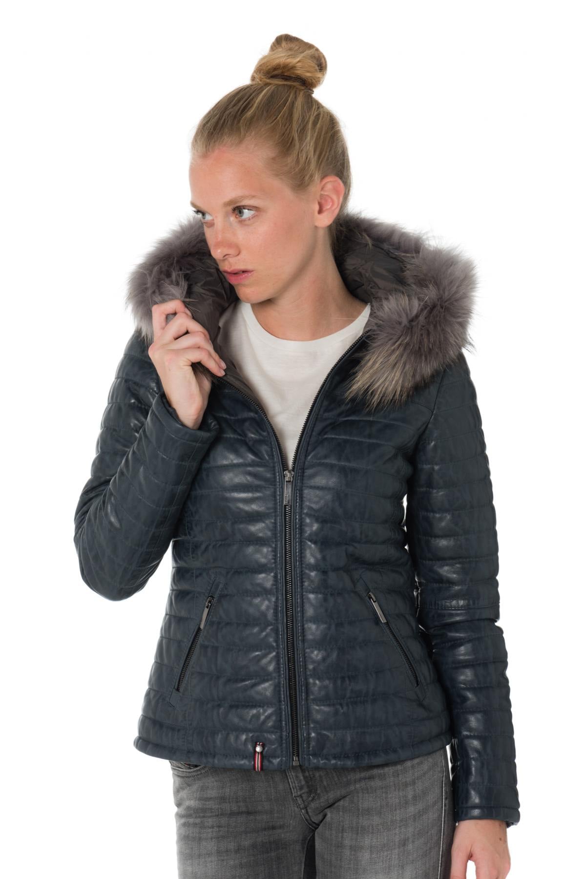 Chaqueta Mujeres Oakwood HAPPY BLEU 531 ZZ — vista 1