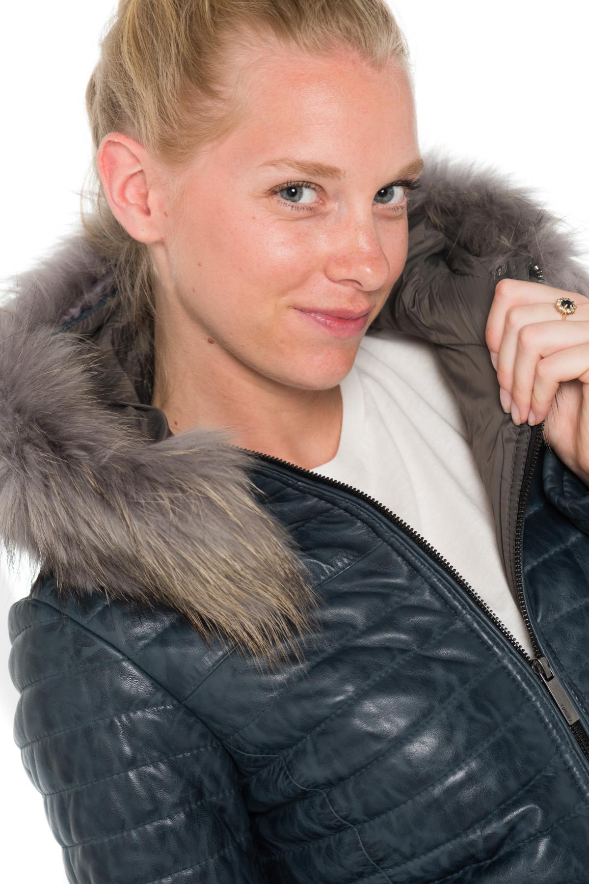 Chaqueta Mujeres Oakwood HAPPY BLEU 531 ZZ — vista 7