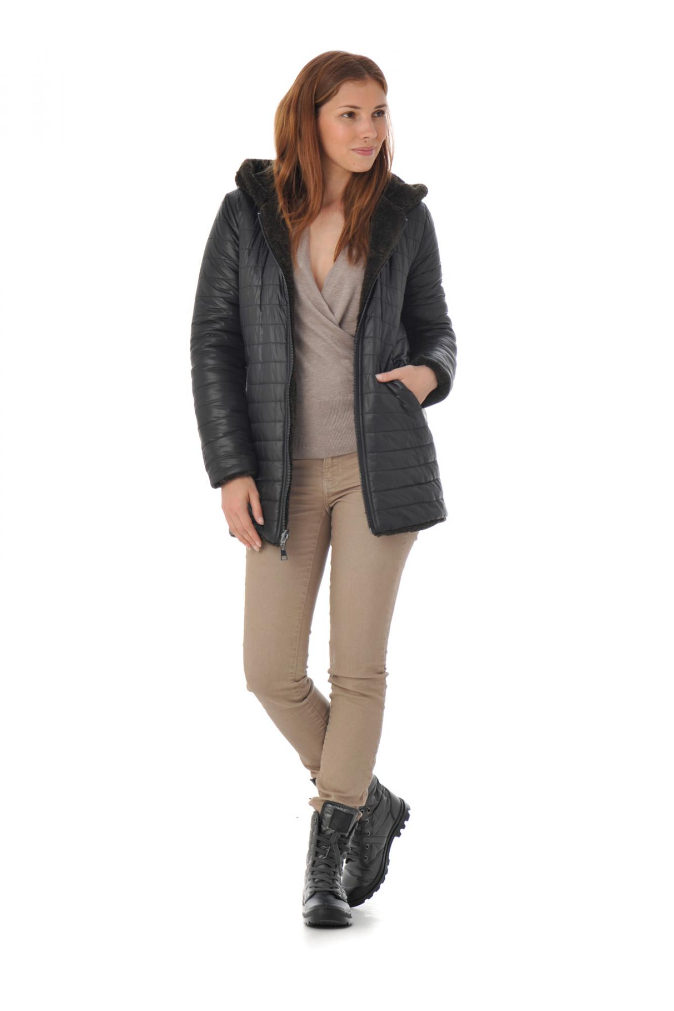 Cazadora Mujeres Oakwood ALINA MARRON 502 — vista 4