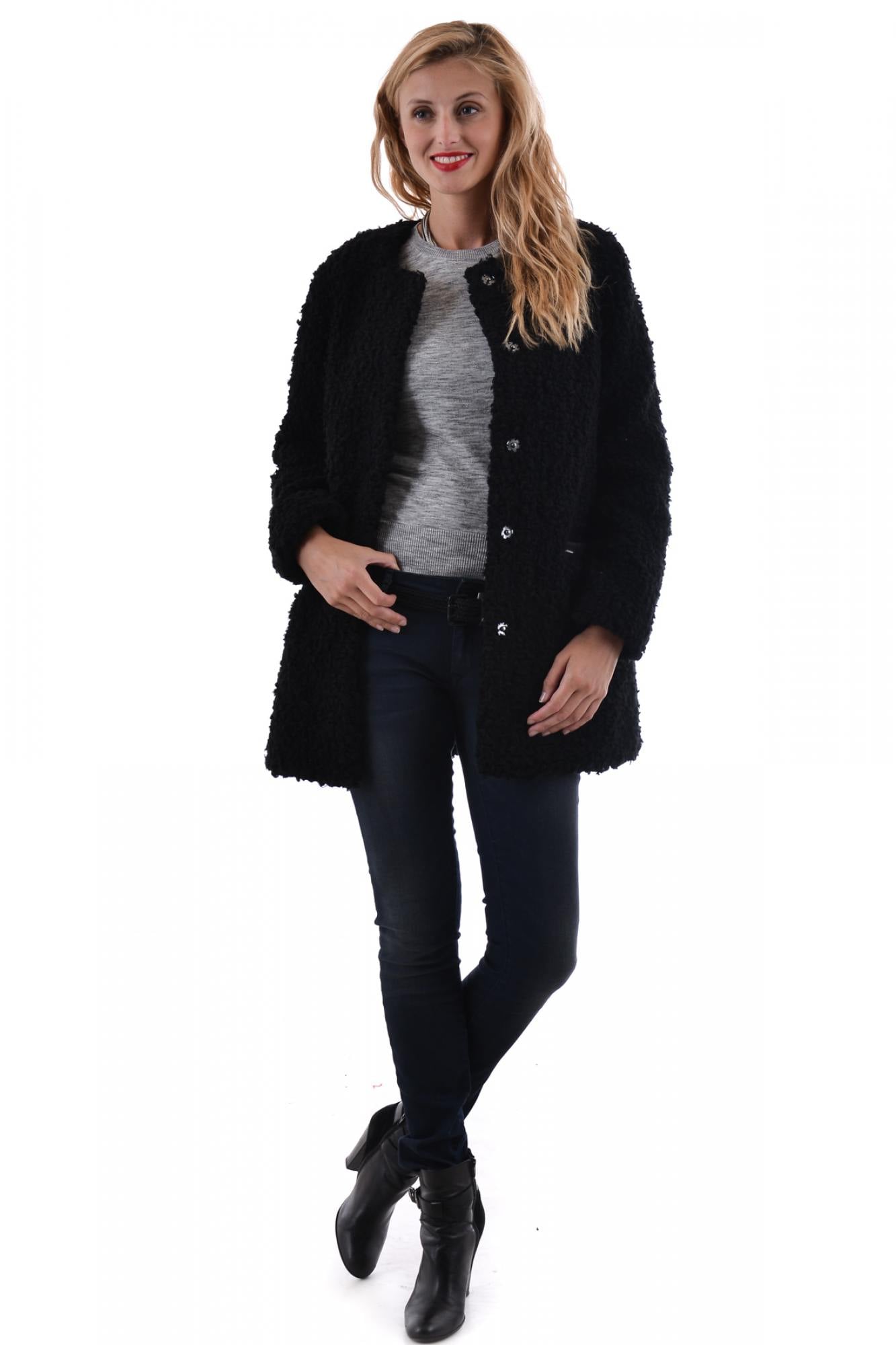 Damen Mantel Oakwood TOUCH NOIR 501 — Ansicht 2