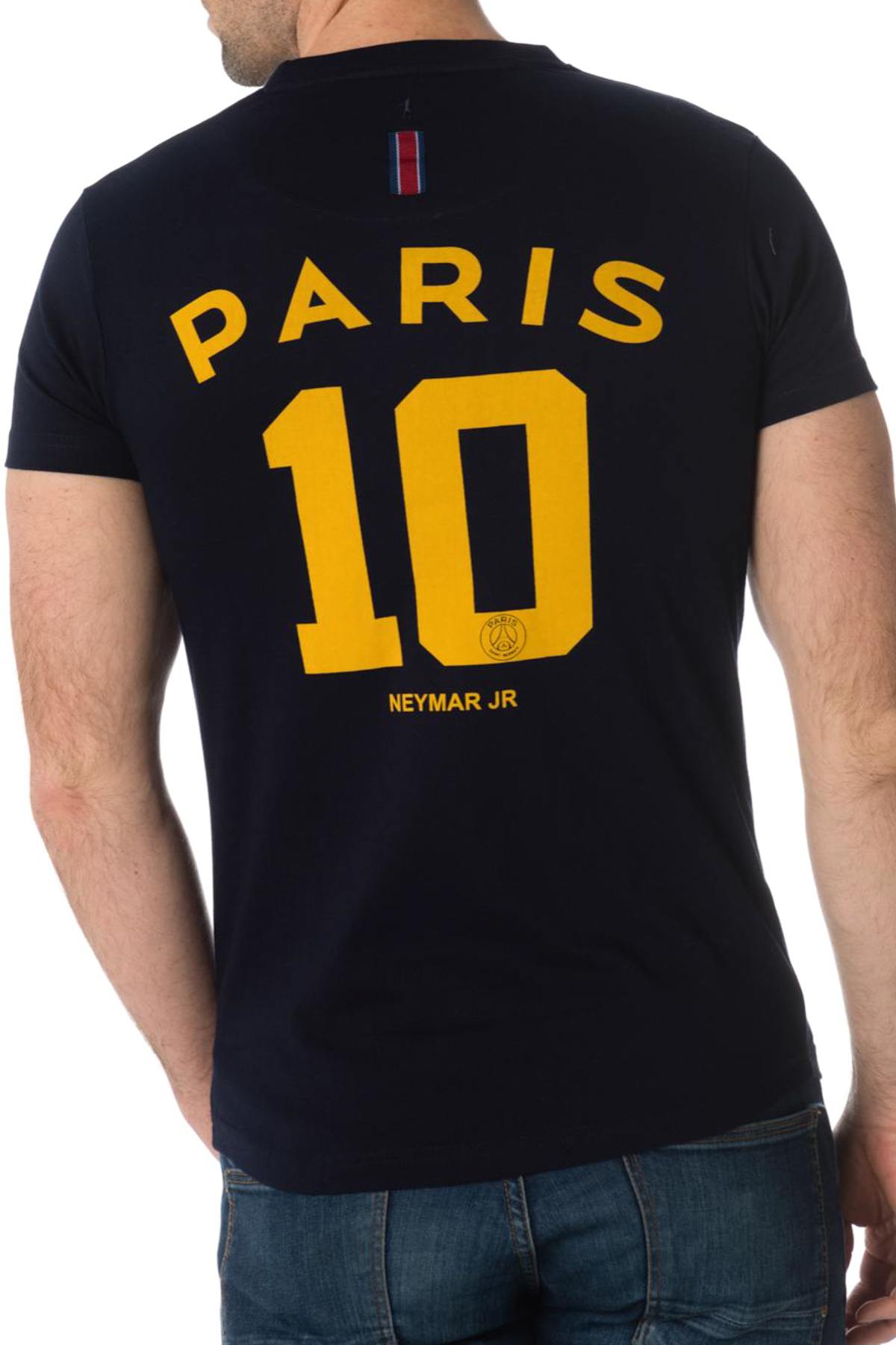 T-shirt Bambino Paris Saint Germain T-SHIRT D NAHIL JUNIOR BLEU NEYMAR — vista 3