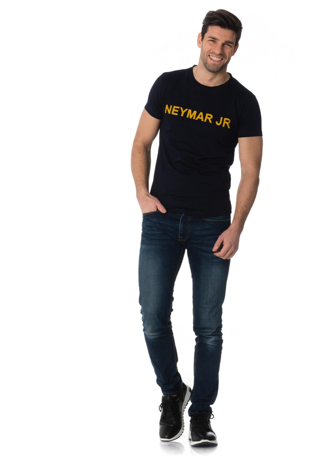 T-shirt Uomo Paris Saint Germain T-SHIRT D NAHIL BLEU NEYMAR — vista 2