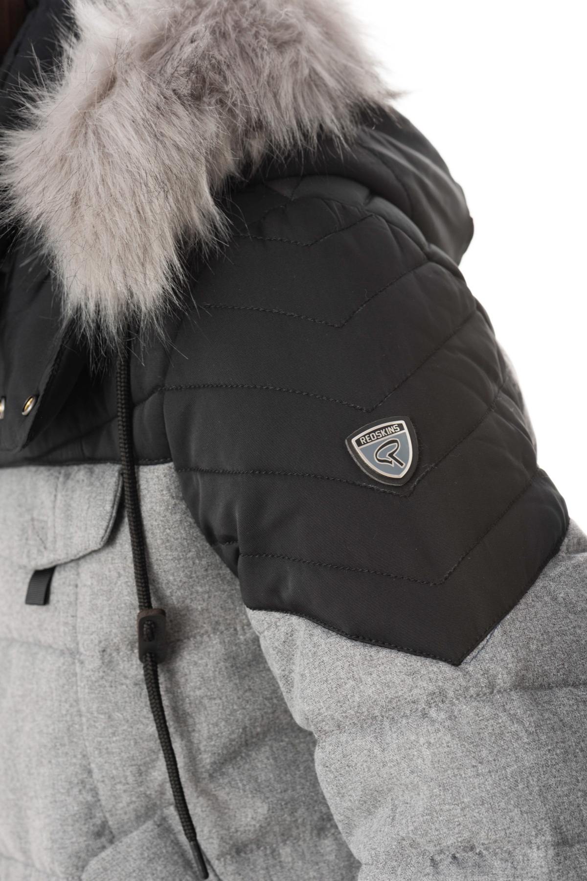 Herren Jacke Redskins FLAKE GREY/BLACK — Ansicht 7