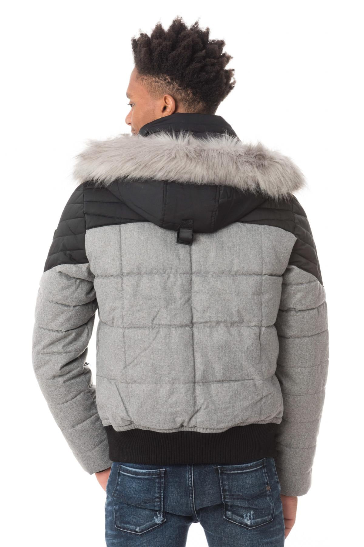 Herren Jacke Redskins FLAKE GREY/BLACK — Ansicht 6