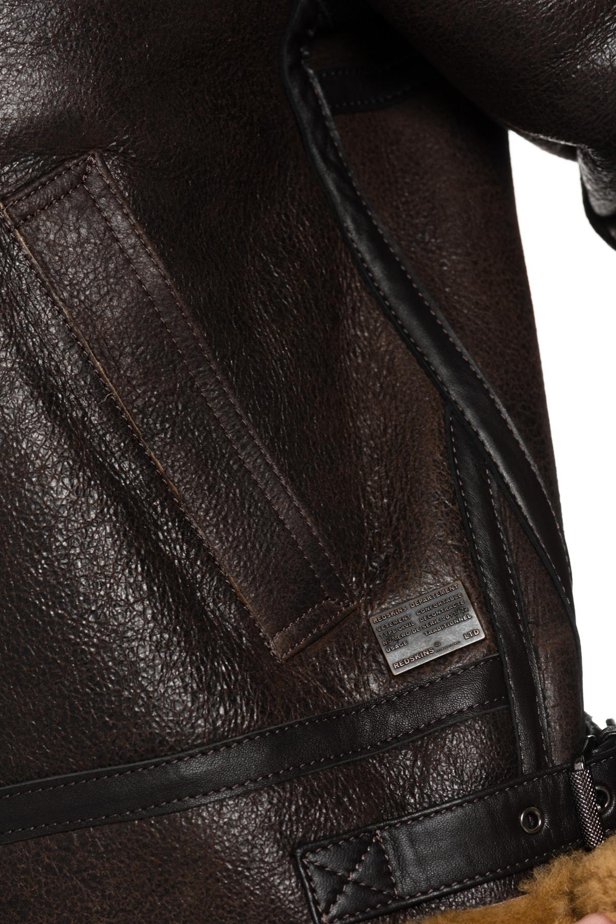 Chaqueta Mujeres Redskins STELLA QUEENSTOWN BROWN GINGER  — vista 7