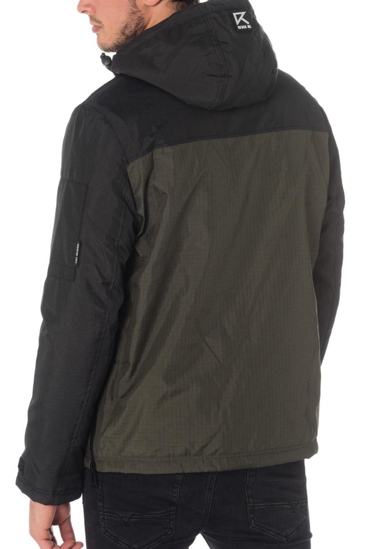 Chaqueta Hombre Redskins SEALER FURTHER BLACK KAKI — vista 2