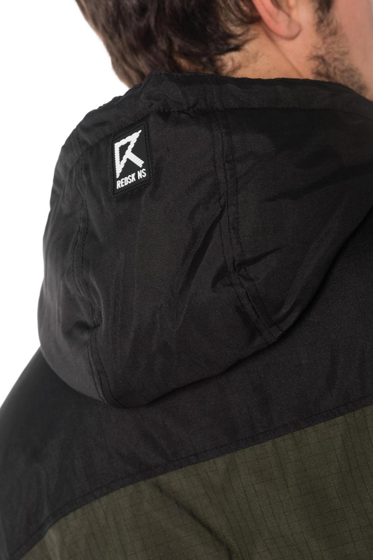 Chaqueta Hombre Redskins SEALER FURTHER BLACK KAKI — vista 4