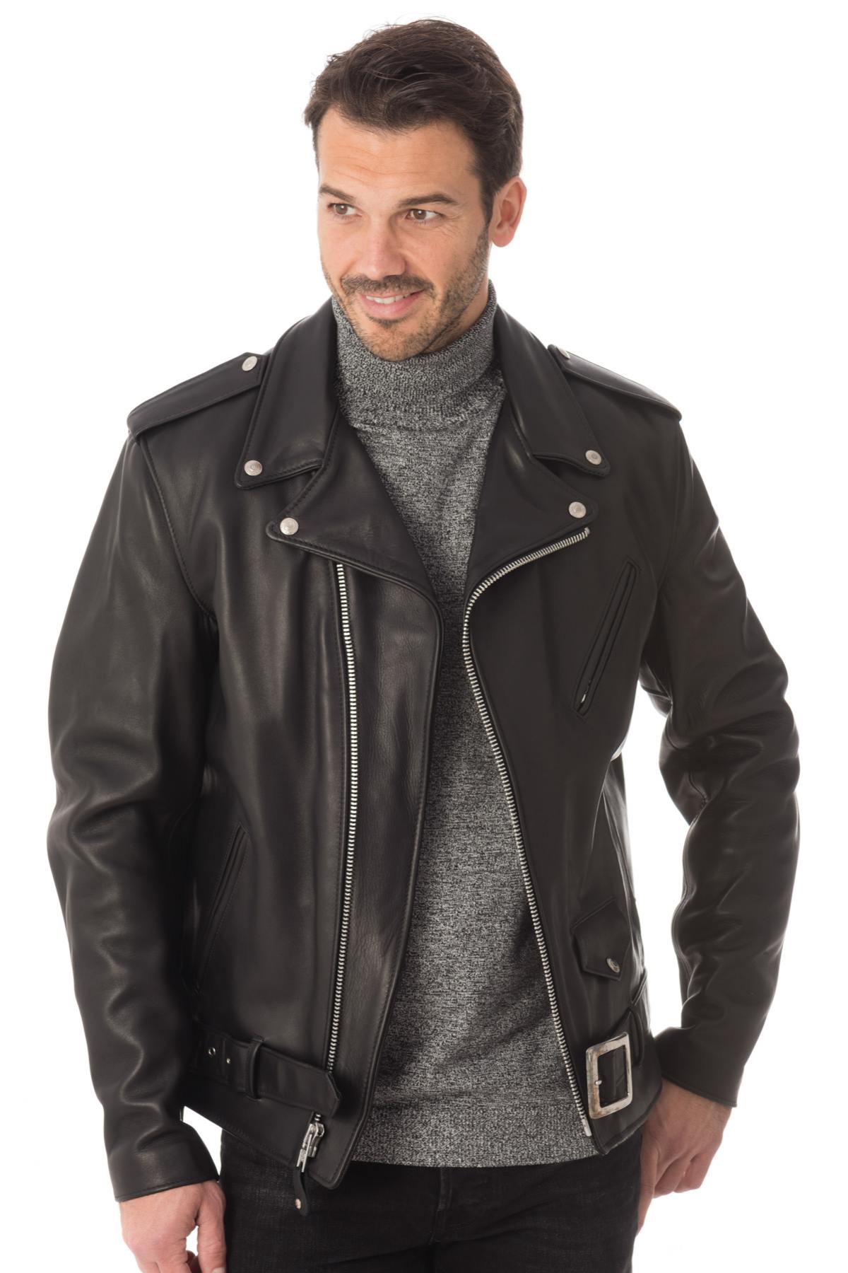 Chaqueta Hombre Schott 118L BLACK — vista 3