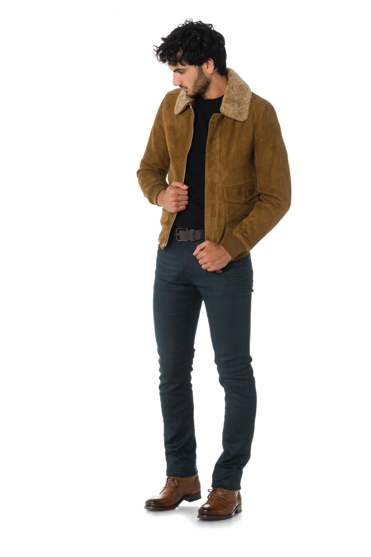 Blouson Homme Schott LC2410S RUST — vue 2