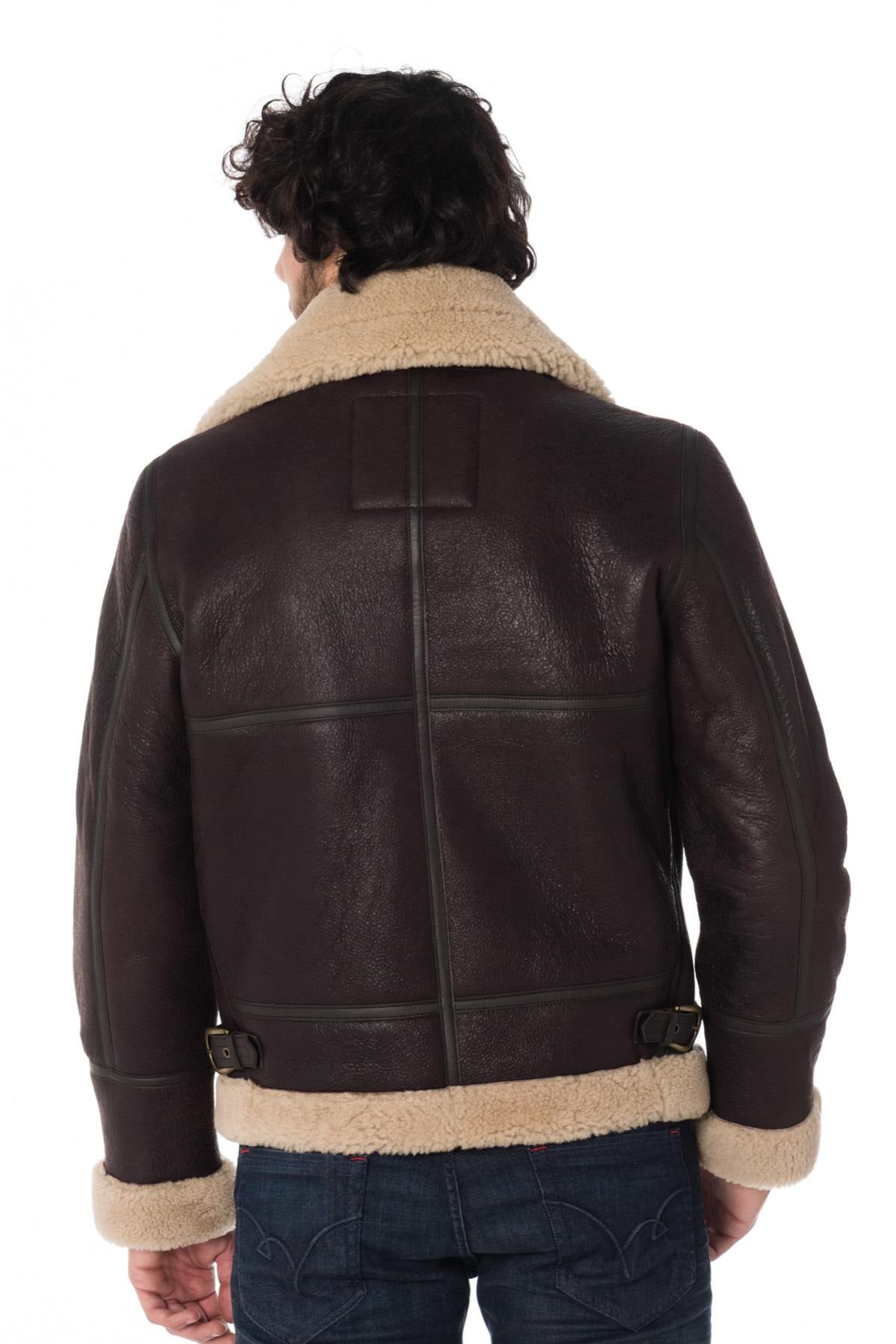 Chaqueta Hombre Schott LC1259 CORDOVAN/CAFE — vista 5