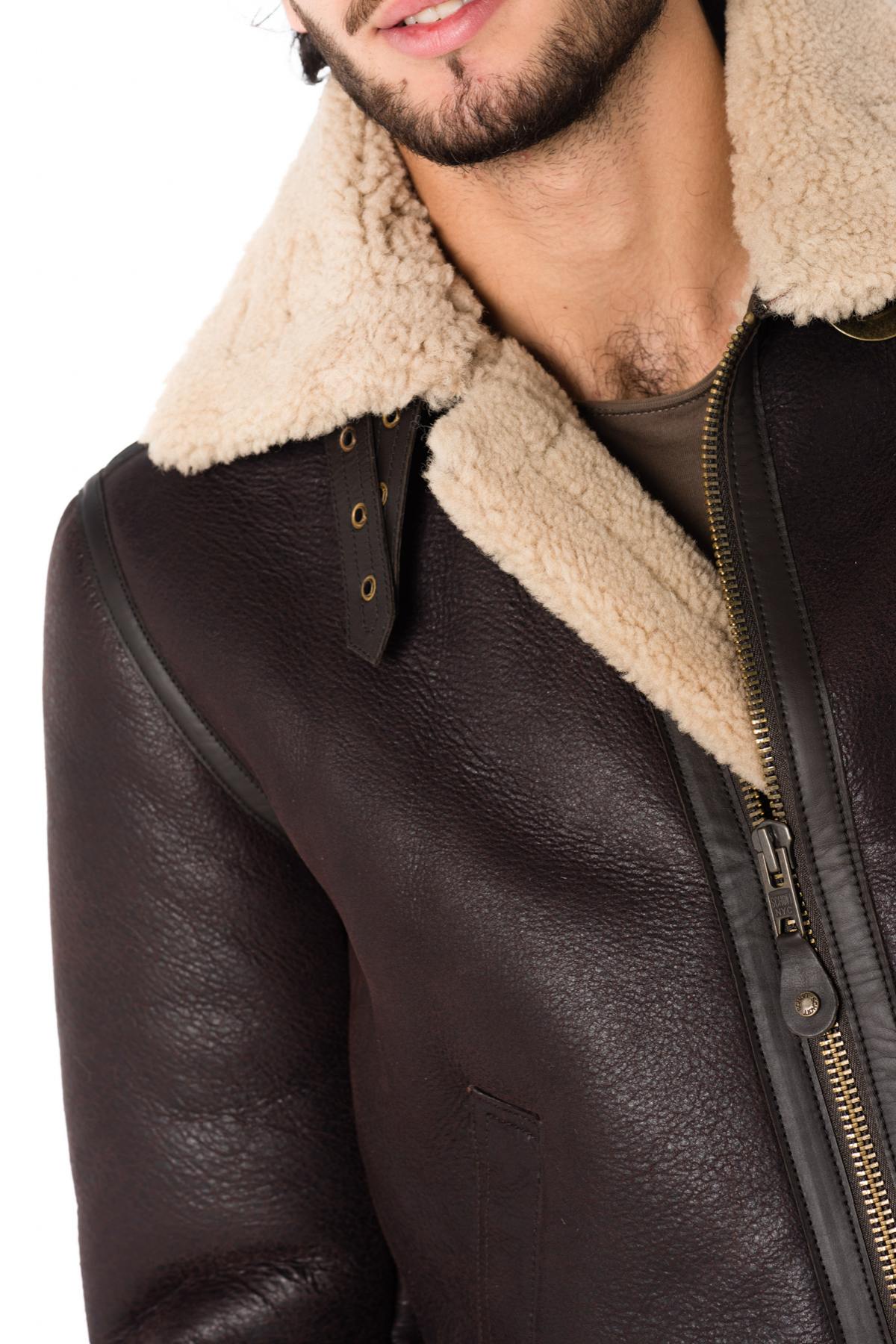 Chaqueta Hombre Schott LC1259 CORDOVAN/CAFE — vista 6